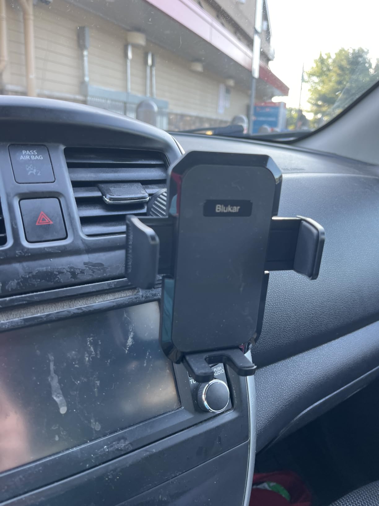 Blukar Car Phone Holder Mount, Super Stable Air Vent Cell Phone Car Mount | 2025 Metal Hook Clip, 360° Rotation,One Button Release for iPhone, Galaxy, Google, and All Other Smartphones customer photo 1