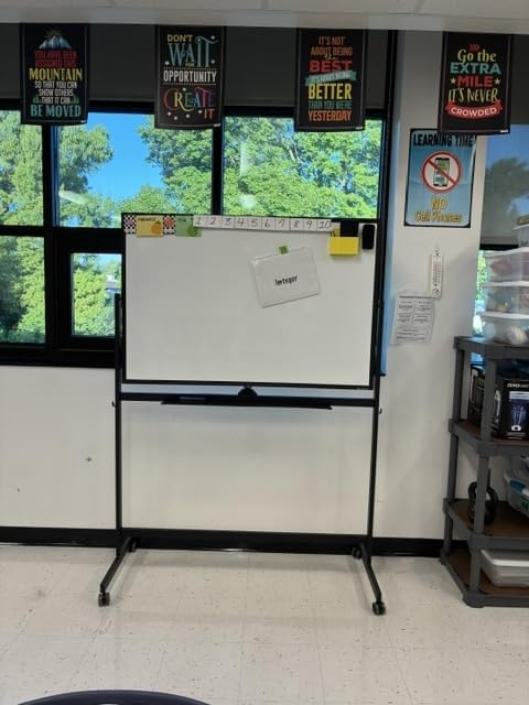 TSJ OFFICE Large Rolling Whiteboard - Dry Erase Magnetic 48 x 32 Inches White Board Height Adjust Double Sides Mobile Portable Easel on Wheels, Dry Erase Board with Stand for Office, Home & Classroom customer photo 2