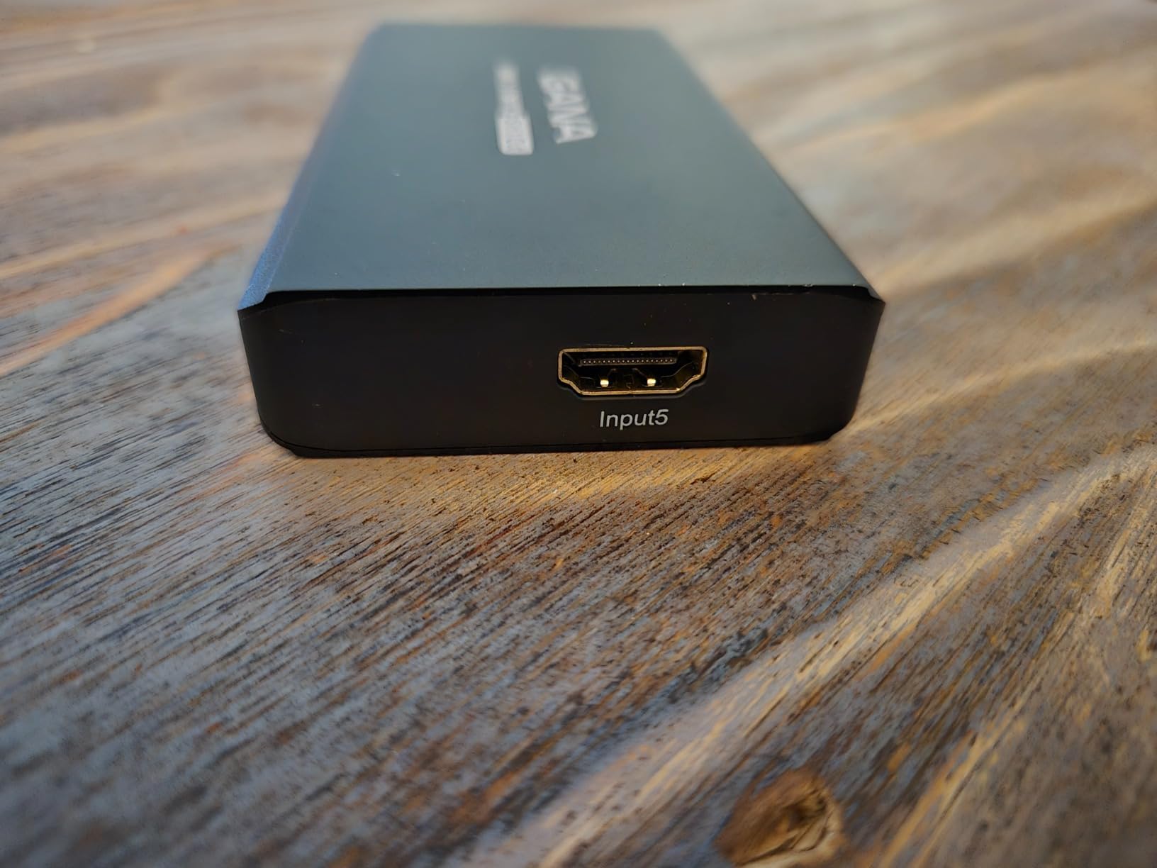 HDMI Switch 5 in 1 Out 4K@60Hz, GANA HDMI Splitter Switcher with Remote, Aluminum HDMI 2.0 Switch Box Hub for 3D, HDCP2.2, HDR, Compatible with Xbox, PS5/4/3,Fire Stick,Roku,Blu-Ray Player, Grey customer photo 1