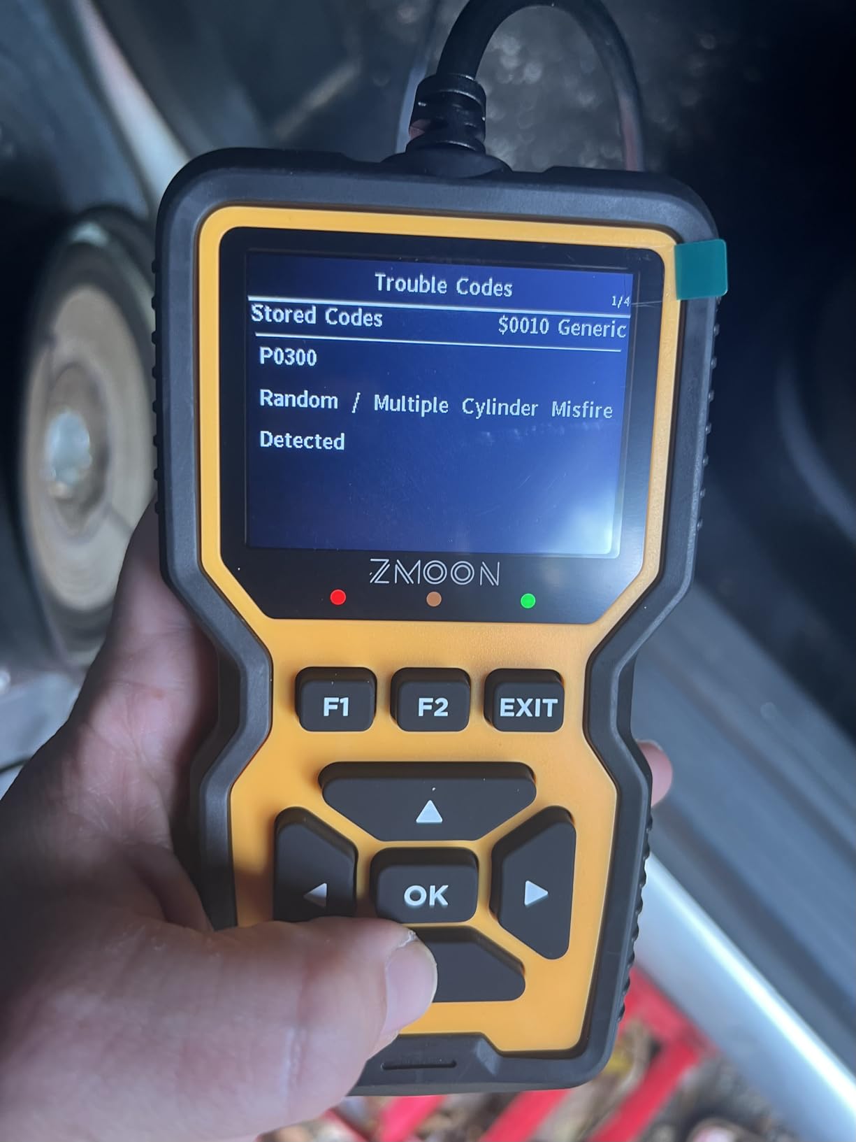 ZMOON ZM201 Professional OBD2 Scanner Diagnostic Tool, Enhanced Check Engine Code Reader with Reset OBDII/EOBD Car Diagnostic Scan Tools for All Vehicles After 1996, 2026 Upgraded customer photo 1