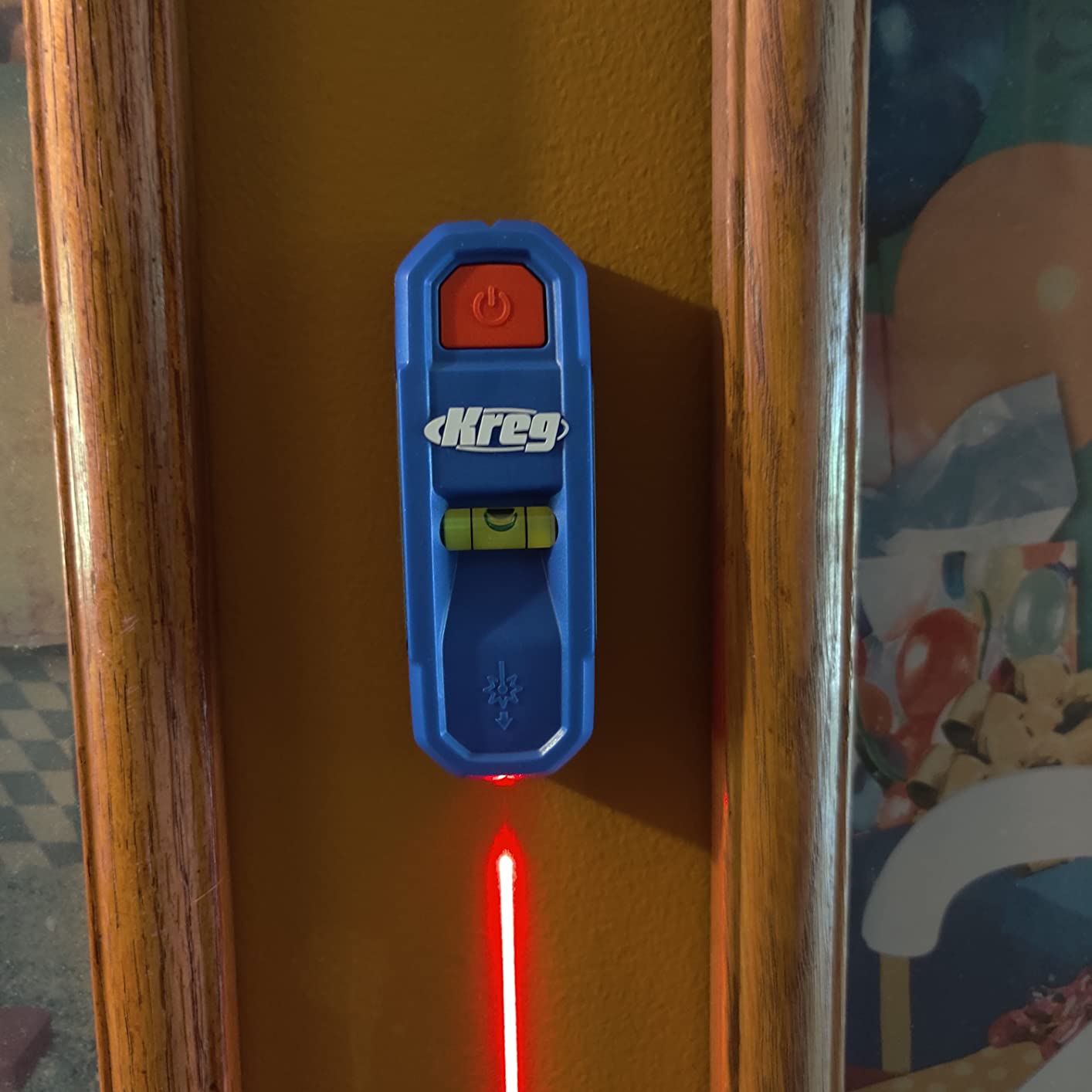 Kreg Magnetic Stud Finder with Laser-Mark, KMM1000LZ. customer photo 1