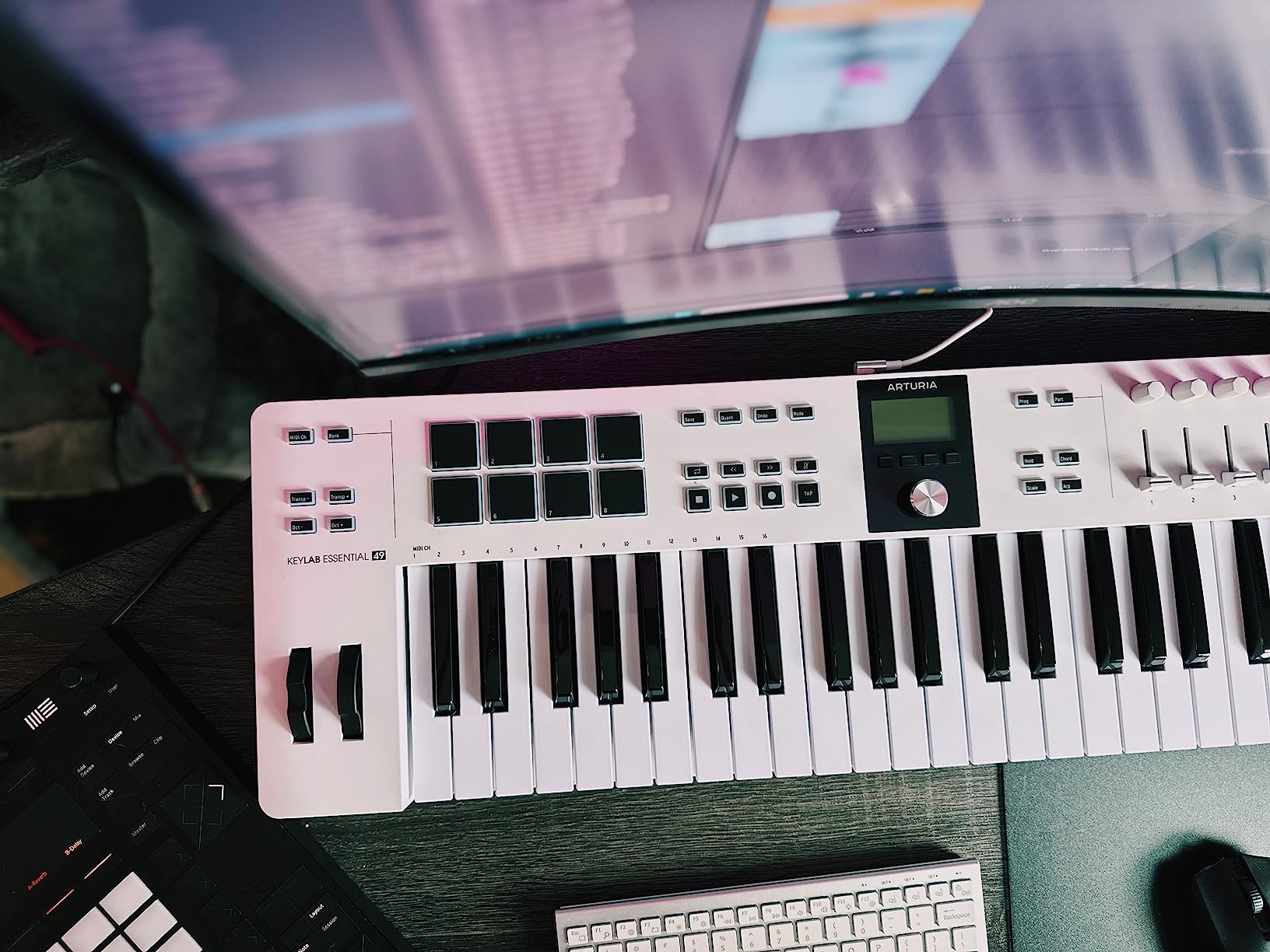 Arturia KeyLab Essential mk3 - 49 Key USB MIDI Keyboard Controller with Analog Lab V Software Included customer photo 2