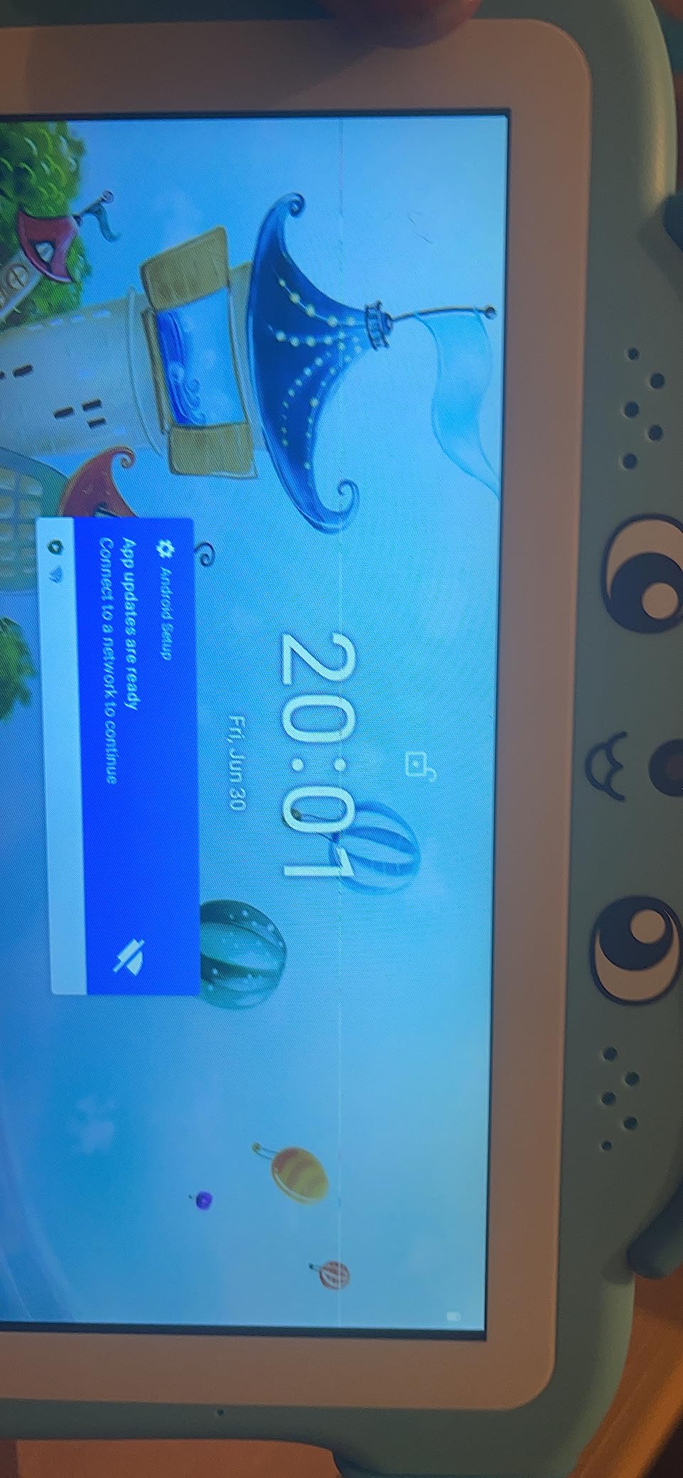 Kids Tablet 7 inch for Kids 3-7 32GB Toddler Tablets with Youtube Case WiFi Dual Camera, Android Learning Software Installed Parental Control Childrens Toddlers Tablet for Boys Girls Ages 3-12, Blue customer photo 1