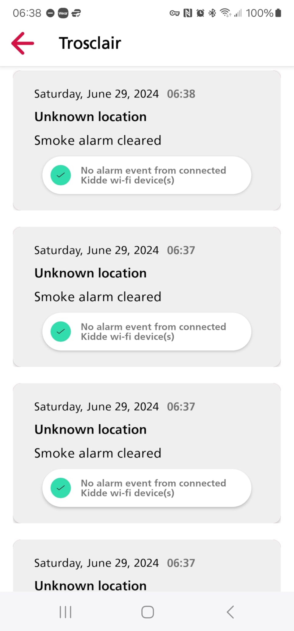 Kidde Smart Smoke Detector & Indoor Air, Quality Monitor, WiFi, Alexa Compatible Device, Hardwired w/Battery Backup, Voice & App Alerts, 2 Pack customer photo 2