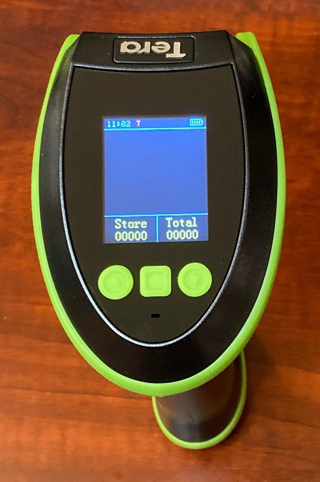 Tera Barcode Scanner Wireless with Screen: Pro Version 1D 2D QR with Setting Keypad Charging Cradle Works with Bluetooth 2.4G Wireless USB Wired Handheld Bar Code Reader HW0009 customer photo 2