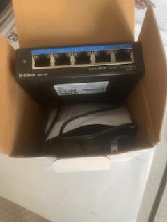 D-Link 5-Port 2.5G Unmanaged Ethernet Switch for Office, Media or Gaming | (DMS-105) Multi-Gig Fanless Sturdy Metal, Desktop/Wall, LED Speed Indicator, QoS, Shielded Ports, Energy Saving, Plug&Play customer photo 2