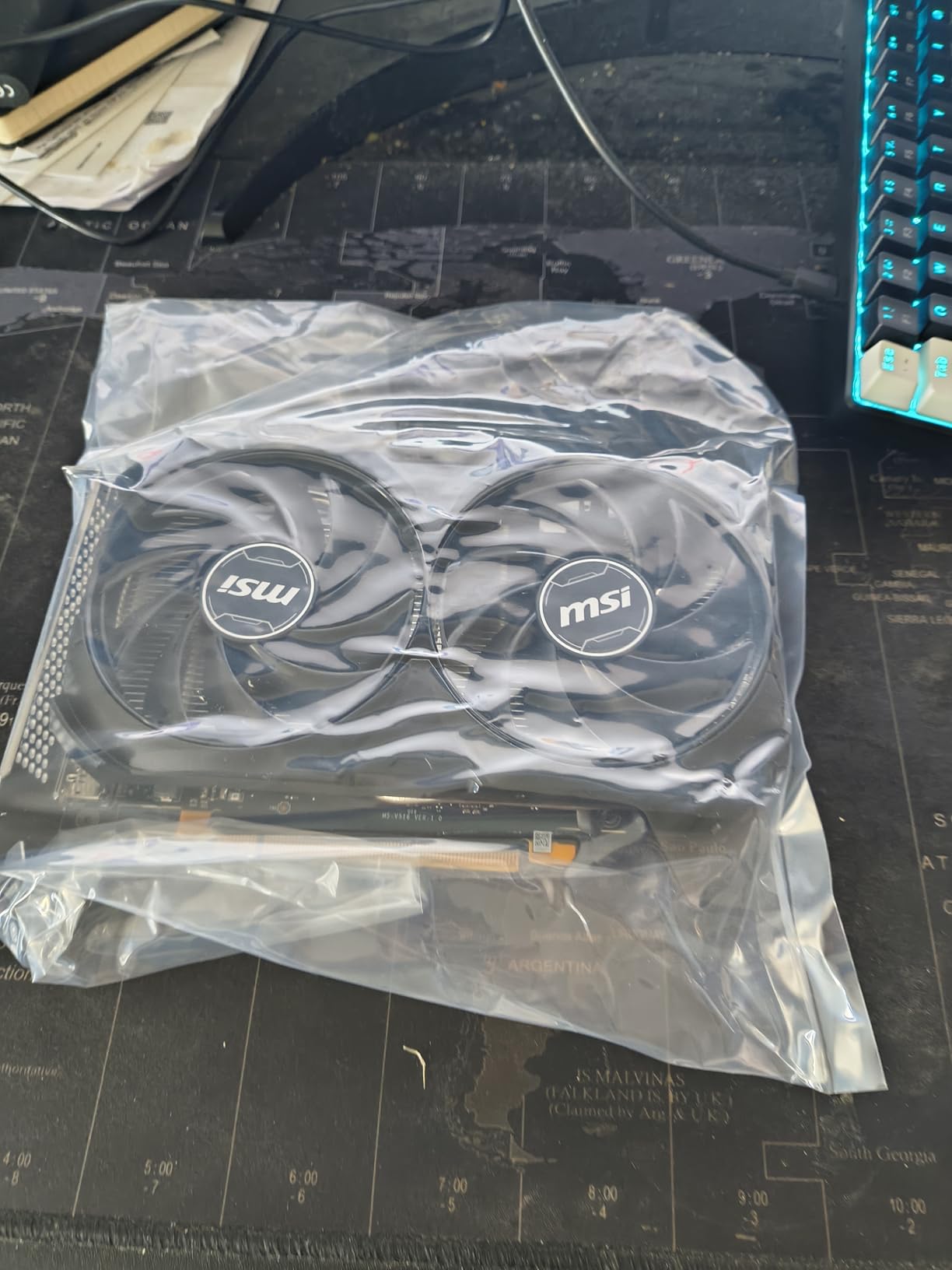 MSI GeForce RTX 4060 Ventus 2X Black 8G OC Gaming Graphics Card - 8GB GDDR6X, PCI Express Gen 4, 128-bit, 3X DP v 1.4a, HDMI 2.1a (Supports 4K & 8K HDR) customer photo 1