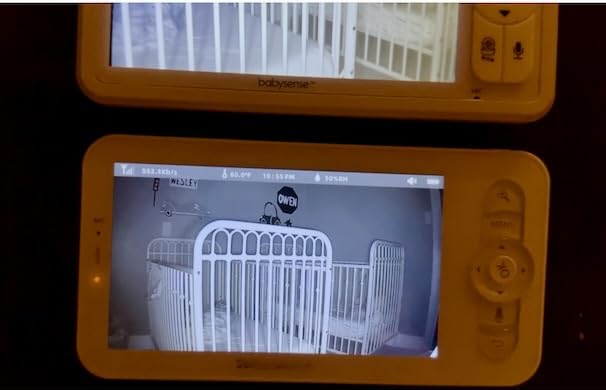 Babysense True Sleep HD Baby Monitor with Camera and Audio + Baby Sleep Movement Monitor, No WiFi, 2 Non-Contact Under Mattress Sensors, Non-Wearable Monitor, Full Crib Coverage customer photo 1