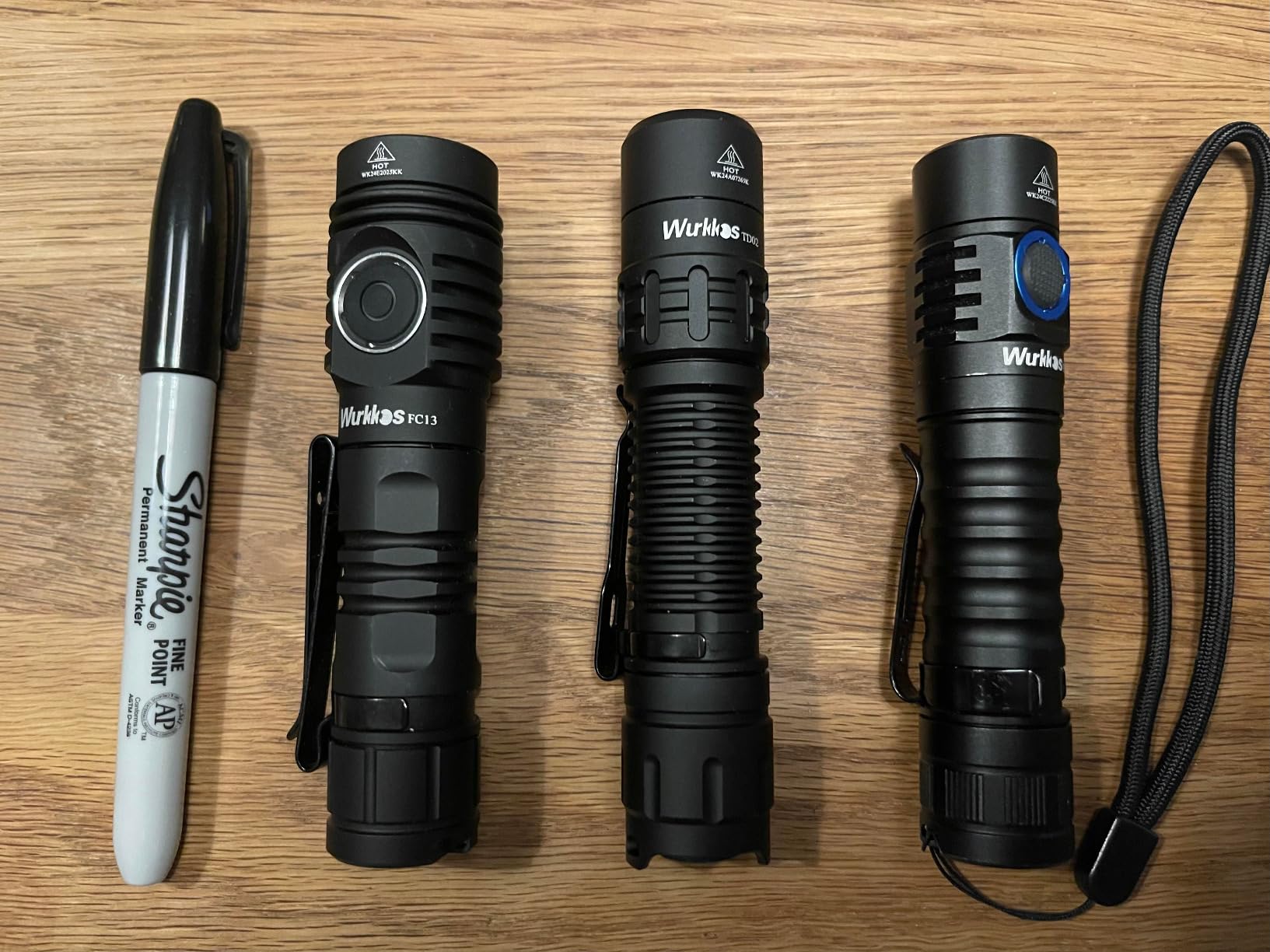 Wurkkos TD02 Led Tactical Flashlight, Super Bright Pocket Flashlights Rechargeable, 2000 High Lumens Flashlight EDC Flash Light with Type C Charging Port Tail Switch for Outdoor and Indoor Activities customer photo 1