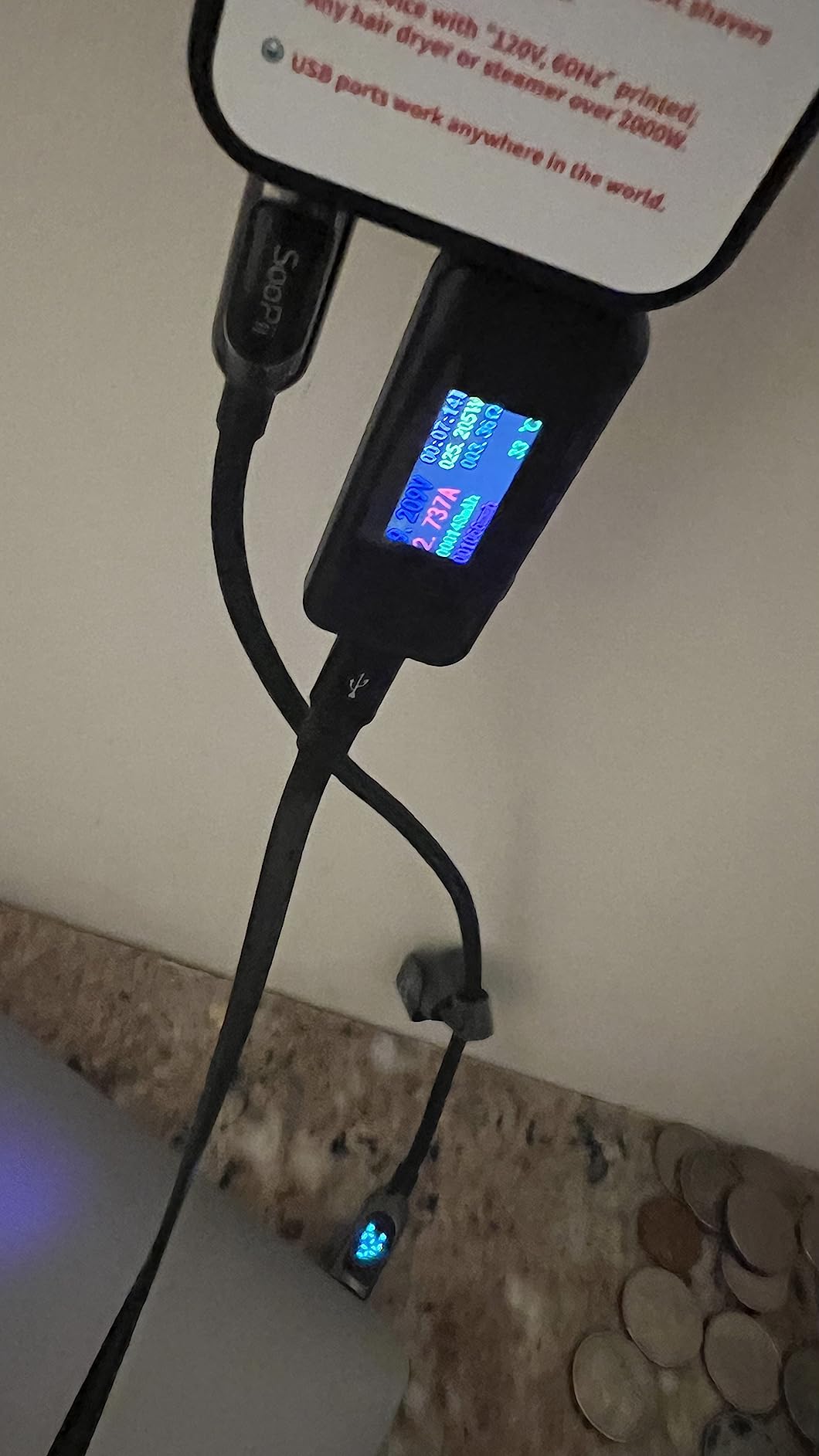 EPICKA 75W GaN PD Universal Travel Adapter, 3USB-C/2USB-A customer photo 1