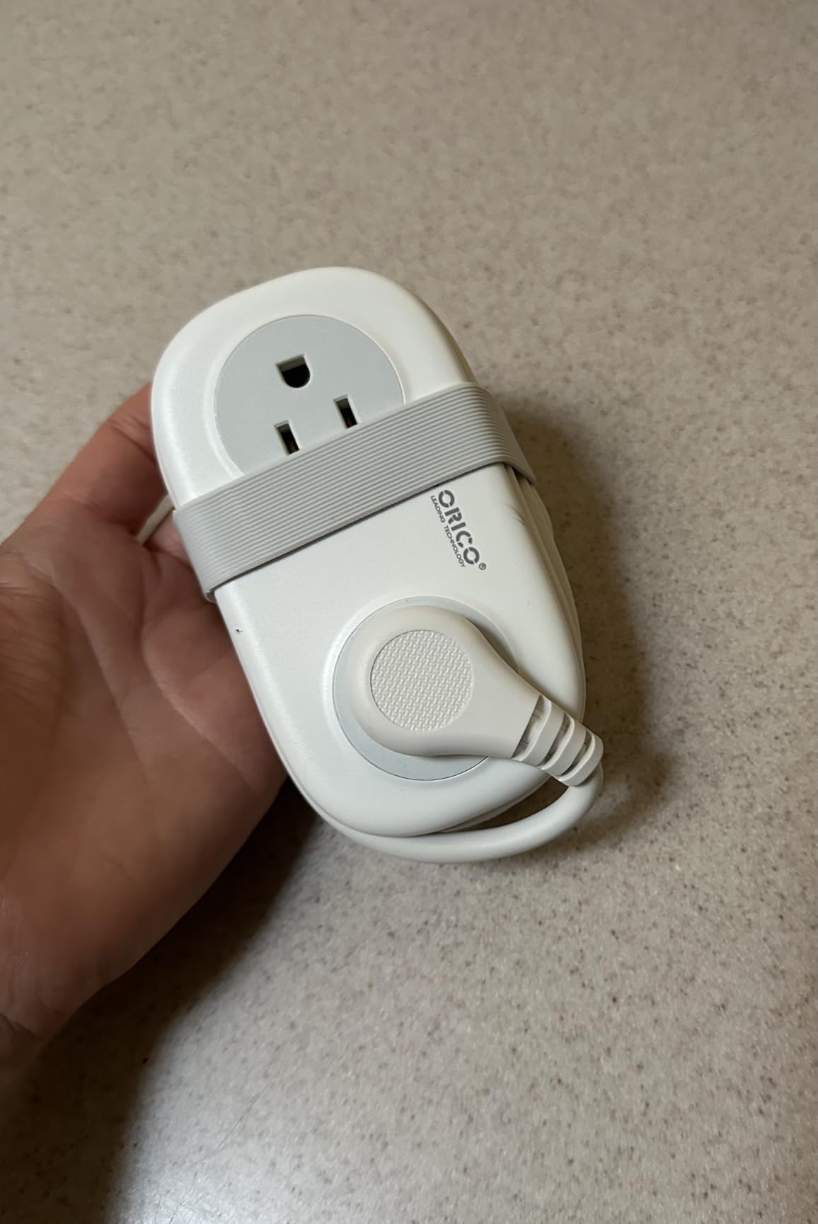 ORICO Cruise Approved Travel Power Strip, 4FT Wrap-Around Extension Cord | with 4 AC Outlets 3 USB Ports (1 USB C) , 45 Flat Plug Compact for Hotel Travel Essentials ETL Listed-AP3 customer photo 2