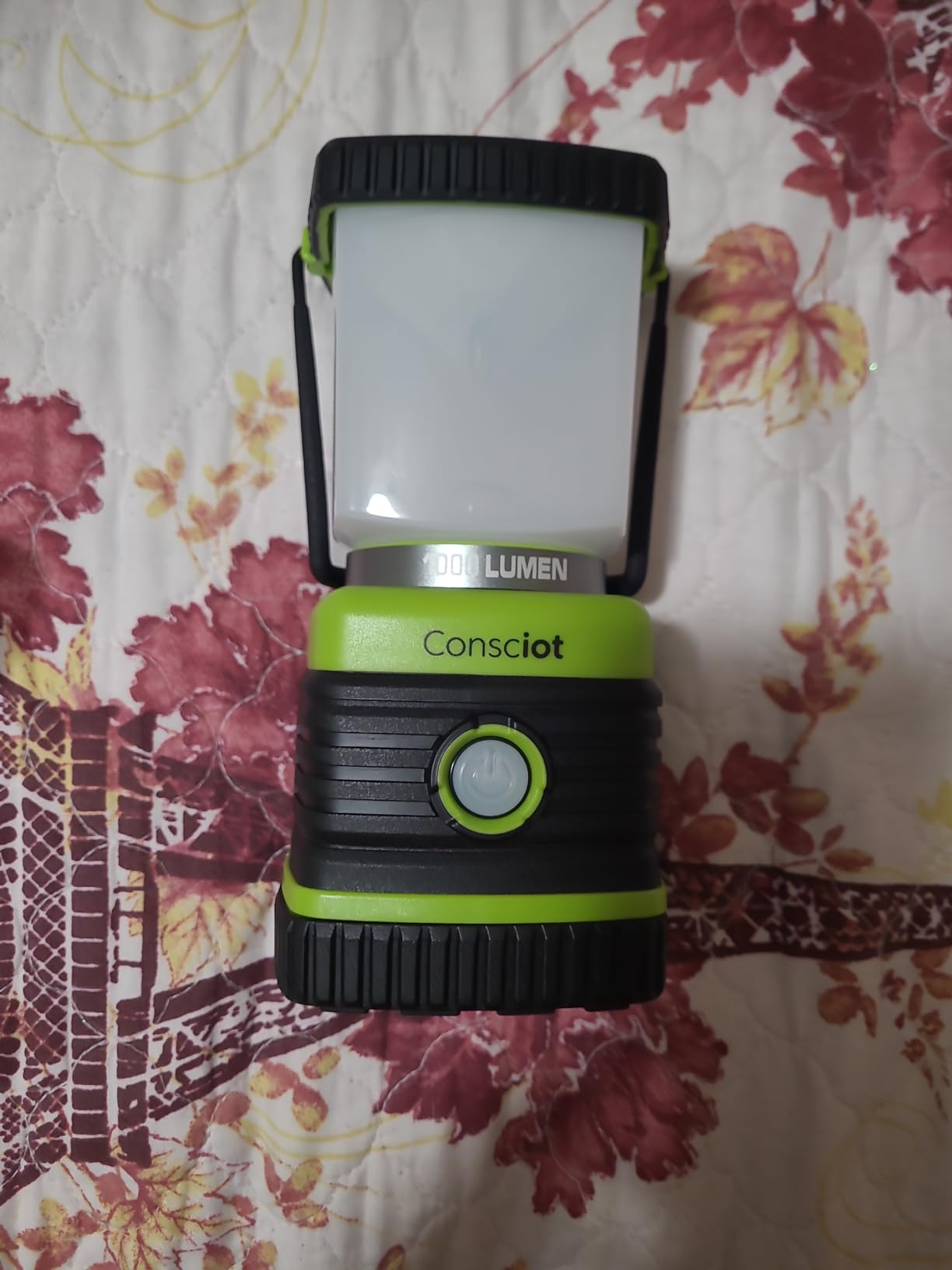 Consciot 1000LM LED Camping Lantern Rechargeable, 4 Light Modes, Dimmable customer photo 1