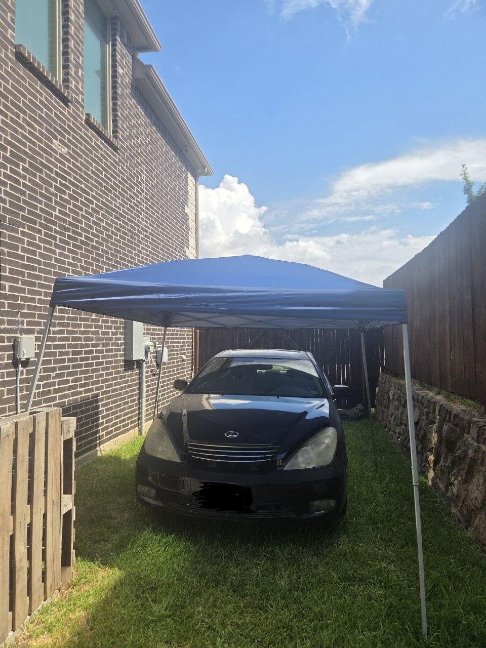 10x10FT Slant Leg Pop Up Canopy Tent, Portable Outdoor Shelter customer photo 2