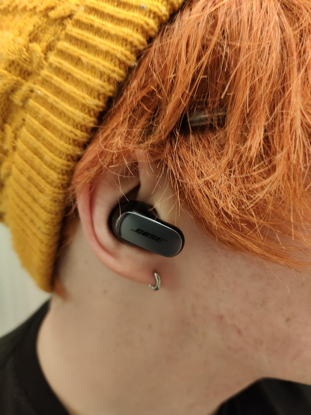 Bose QuietComfort Ultra Bluetooth Earbuds, Wireless Earbuds with Spatial Audio and World-Class Active Noise Cancellation, Deep Bass, Up to 6 Hours of Playtime, White Smoke customer photo 1