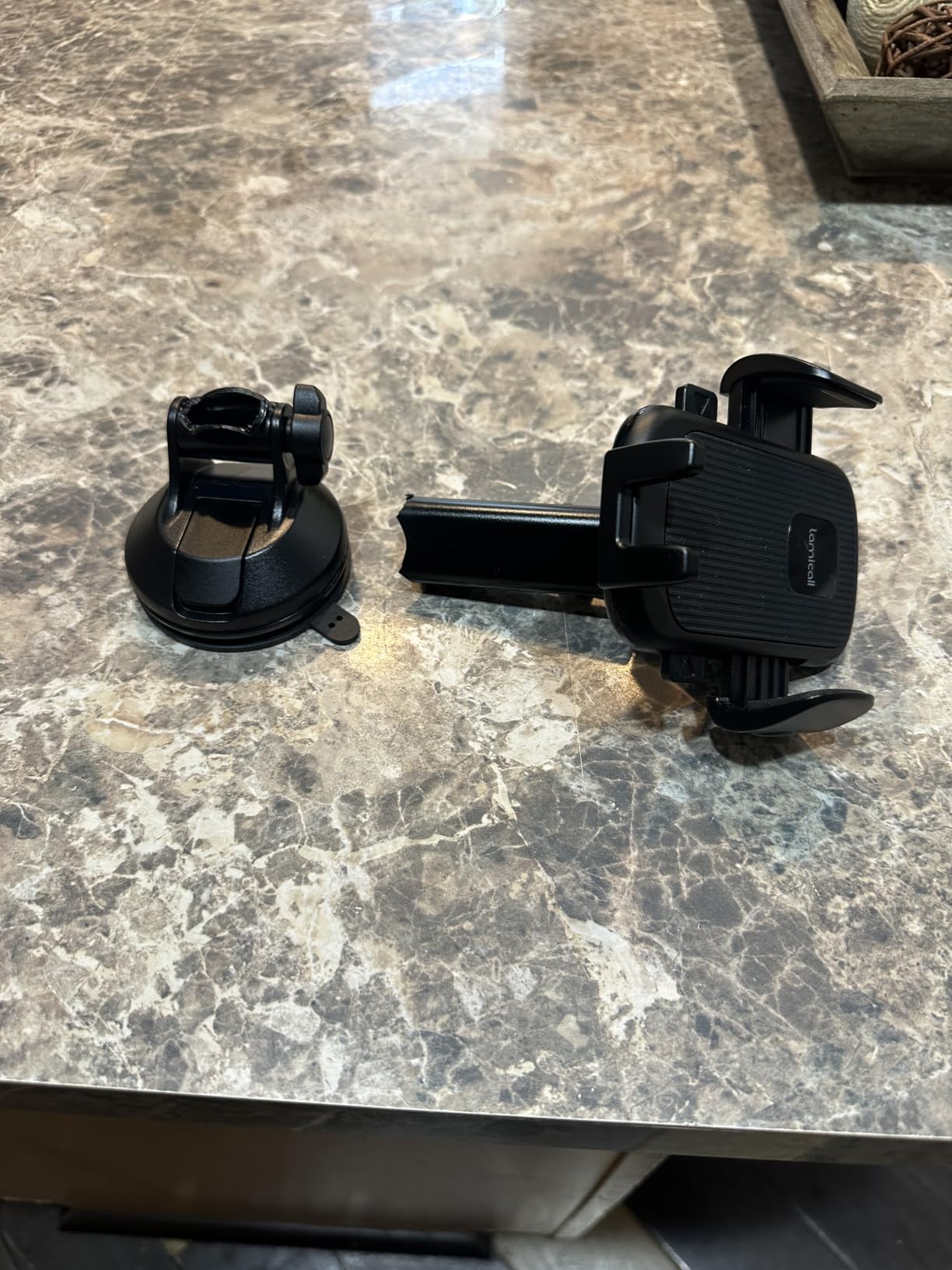 Lamicall Car Phone Holder Military-Grade Suction Cup Dashboard Windshield | 360° Rotation Phone Holders for Your Car, Quick Release Adjustable Phone Mount for Car Truck for iPhone 17 16 15 14 Pro Max customer photo 2