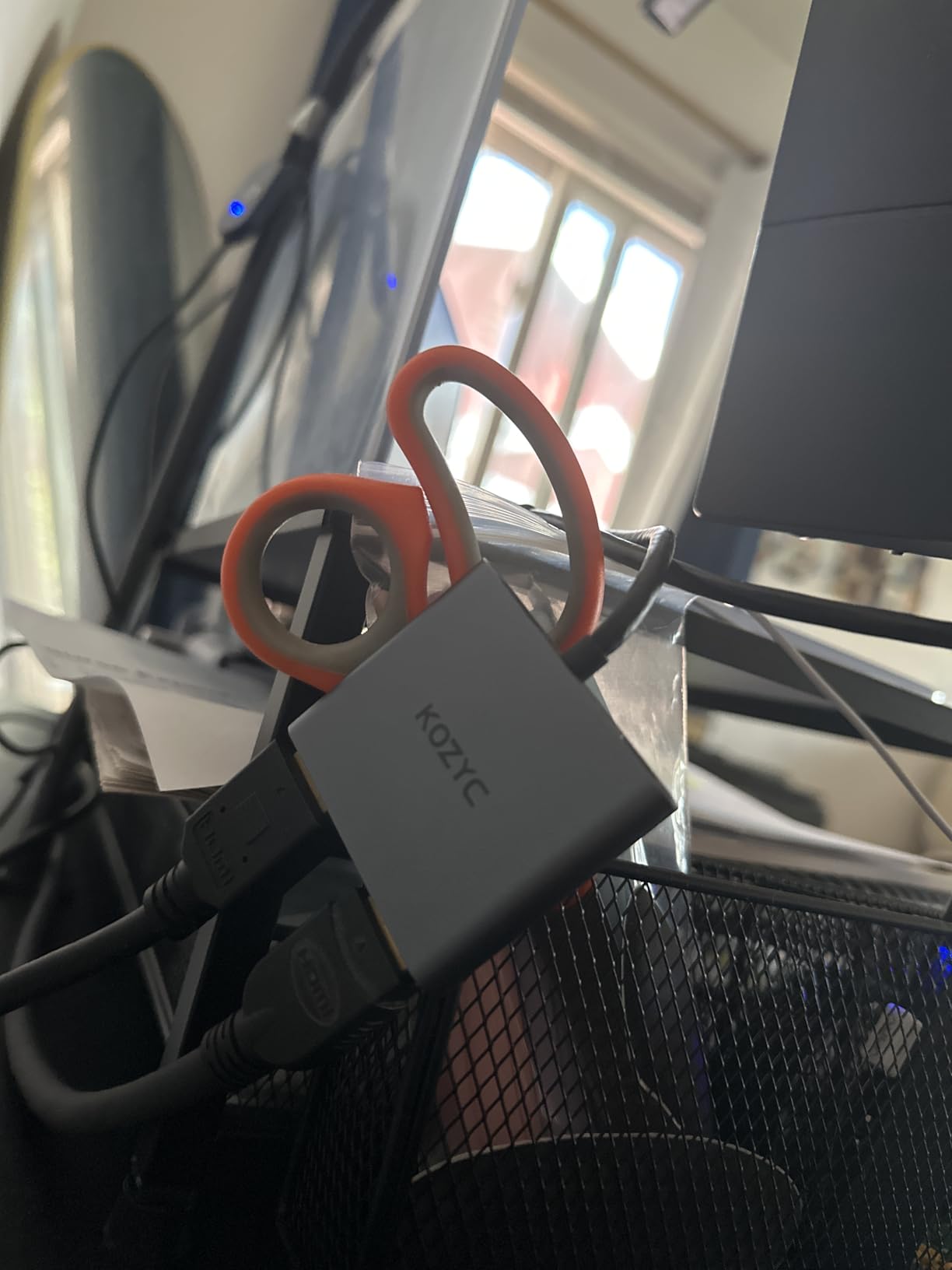 USB C to Dual HDMI Adapter 4K@30Hz, KOZYC USB C Hub Multiport Adapter with 2xHDMI, USB 3.0, 100W PD, Support USB C to HDMI Splitter Extended Display for MacBook Pro (MST is not Supported on MacOS) customer photo 1