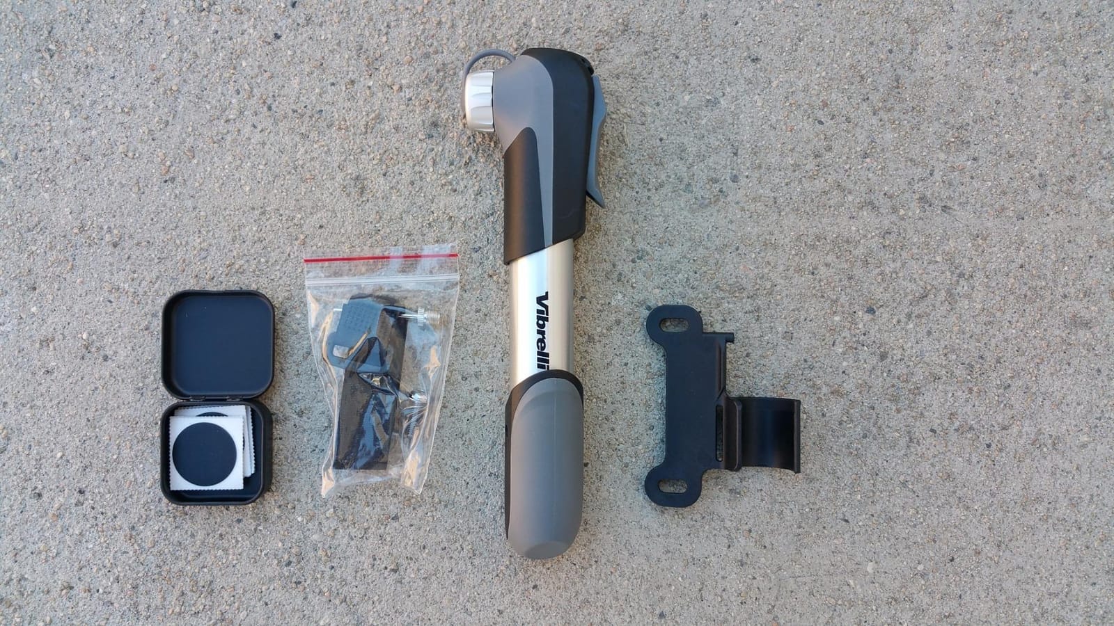Vibrelli Mini Bike Pump - Presta & Schrader Bicycle Pump - 120 PSI Tire Pump for Road & MTB customer photo 2