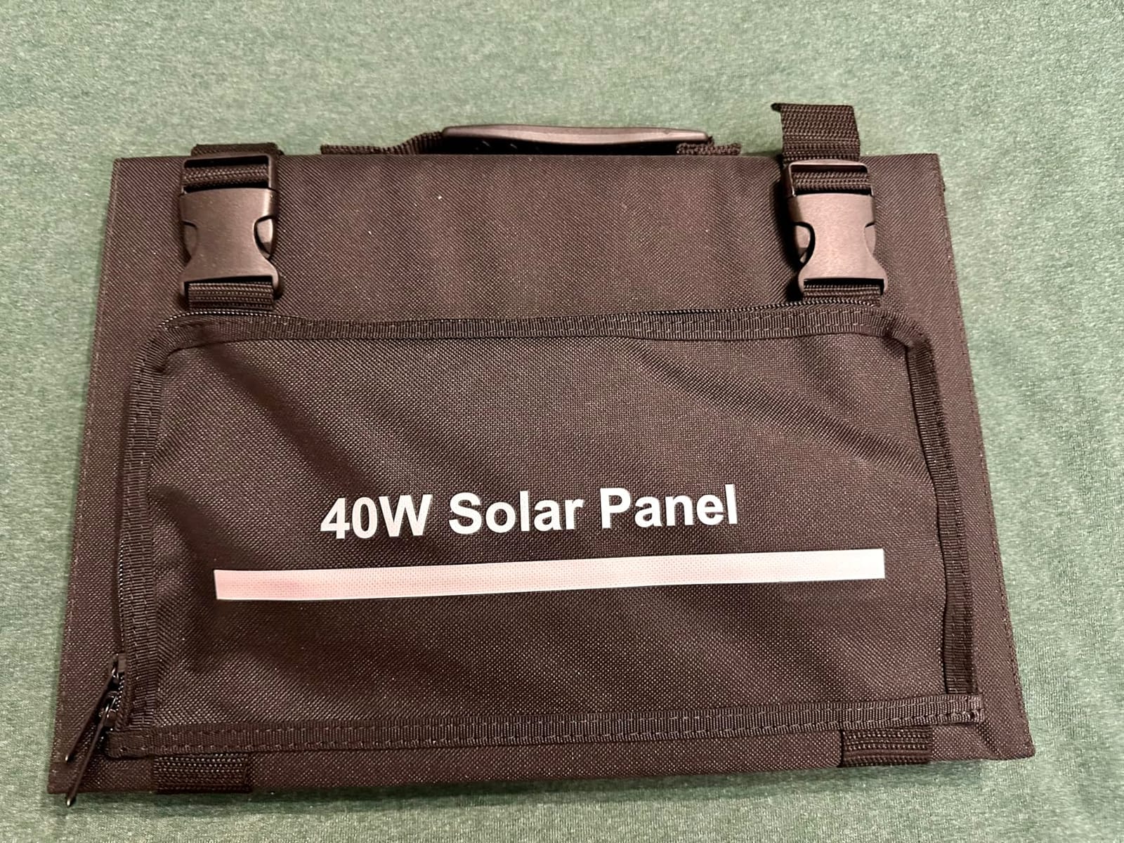 Powkey 40W Portable Solar Panel for 100W~200W Portable Power Station customer photo 1