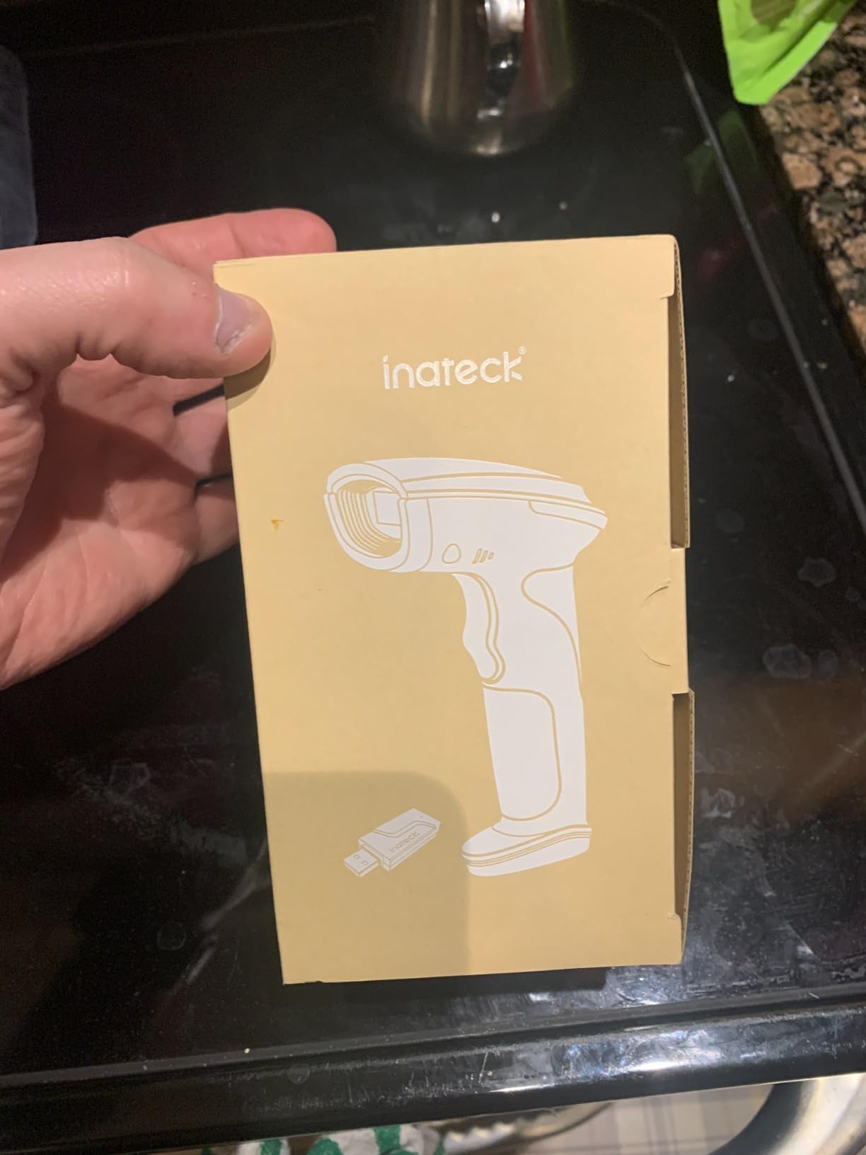 Inateck 1D Barcode Scanner, Wireless Bluetooth Handheld, 2000mAh Battery customer photo 2