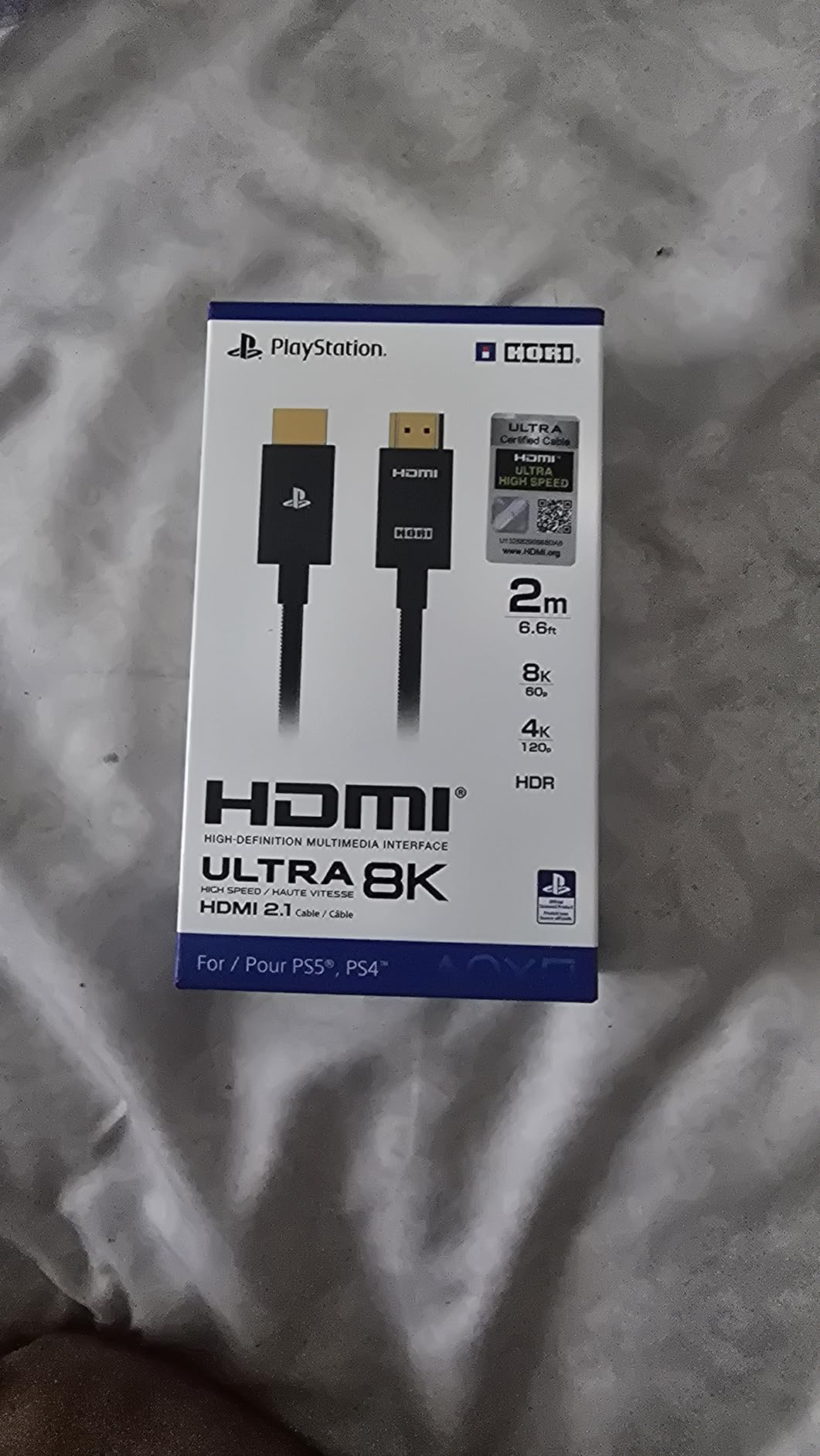 Hori Ultra High Speed HDMI Cable for PlayStation® 5 - Officially Licensed by Sony customer photo 1