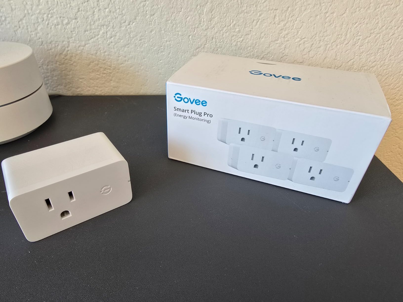 Govee Smart Plug with Energy Monitoring, WiFi Bluetooth Outlet, 4 Pack | 15A Smart Outlets Work with Alexa and Google Assistant, Timer & Group Controller, No Hub Required, ETL & FCC Certified customer photo 1
