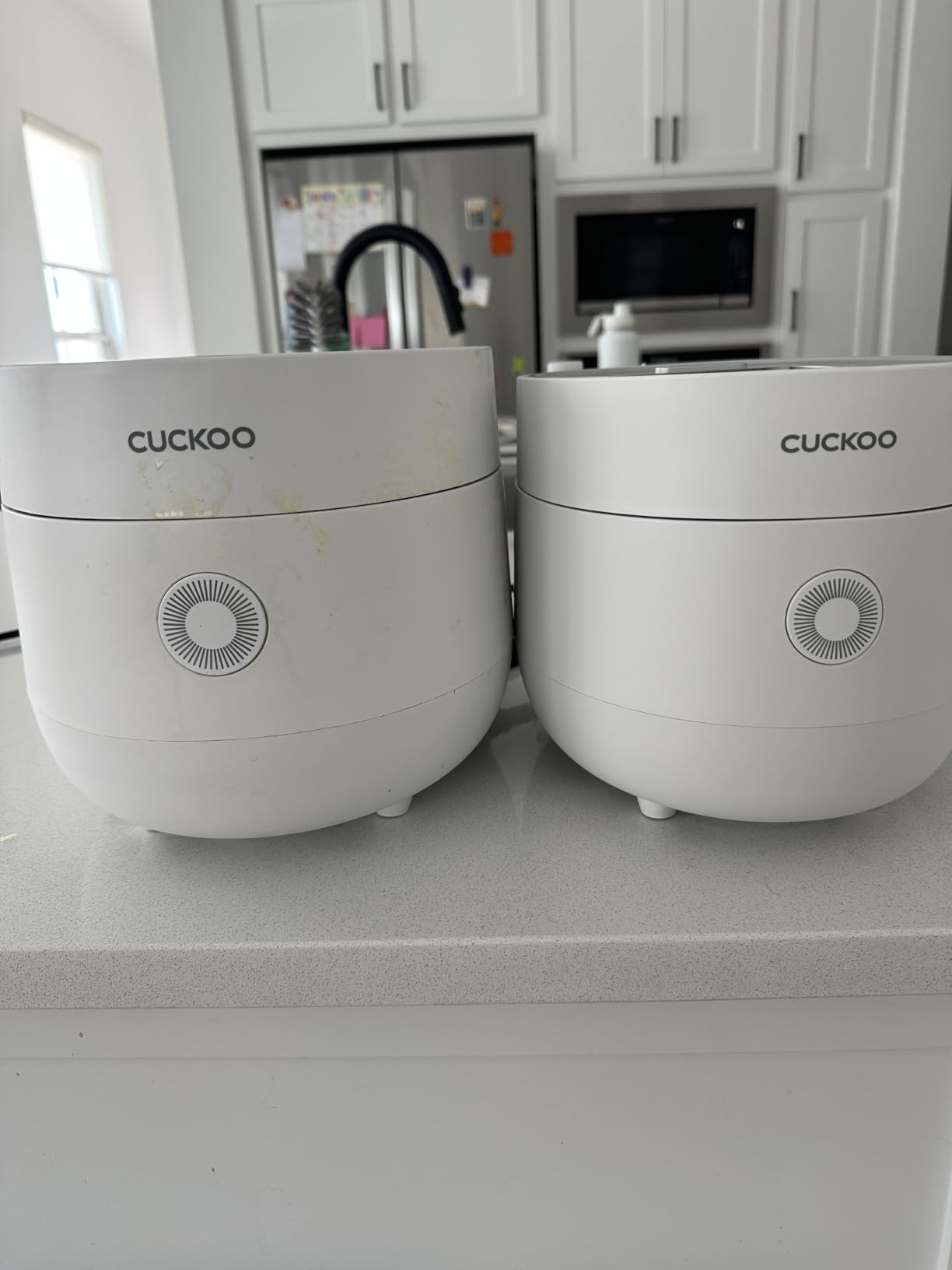 CUCKOO Micom Fuzzy Logic Rice Cooker, 6-Cup Cooked, Gray, CR-0375FG customer photo 1