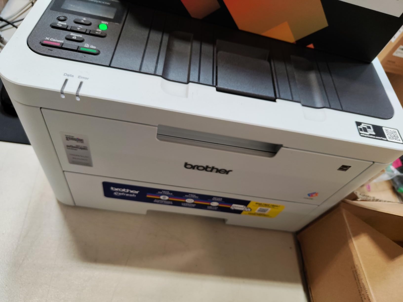 Brother HL-L5210DW Business Monochrome Laser Printer with Duplex Printing, Versatile Paper Handling, Wireless and Gigabit Ethernet Networking, and Mobile Printing customer photo 1