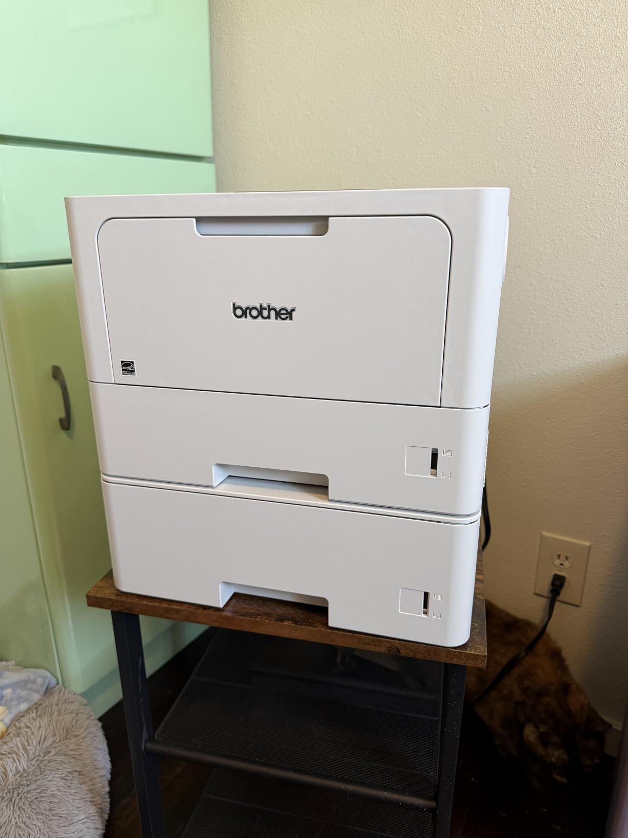 Brother HL-L5210DWT Business Monochrome Laser Printer with Dual Trays, Wireless and Gigabit Ethernet Networking, Duplex Printing, Large Paper Capacity, and Mobile Printing customer photo 1