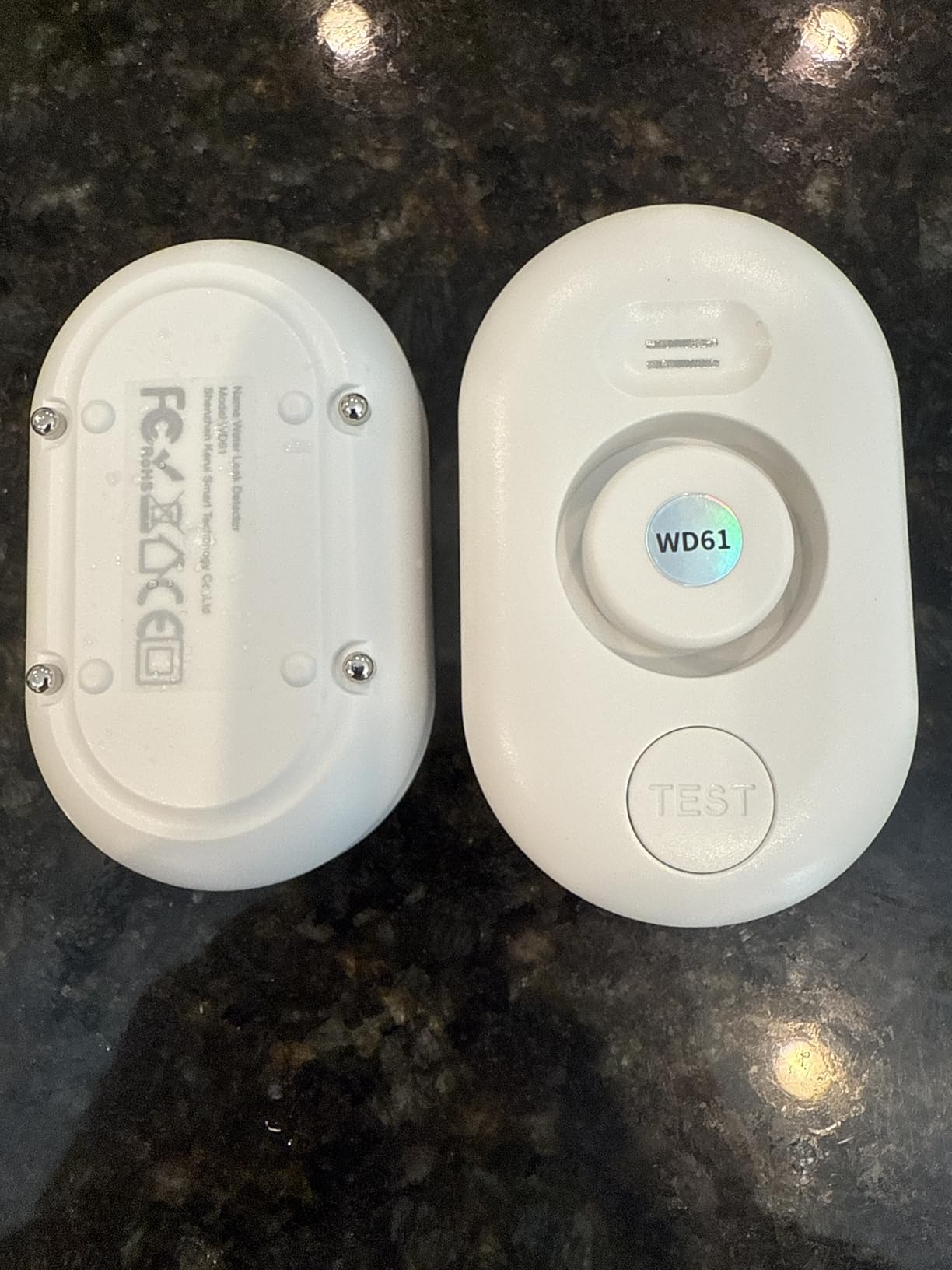 5 Pack Water Leak Detectors for Home, 100dB Water Sensor Alarm for Basement customer photo 1