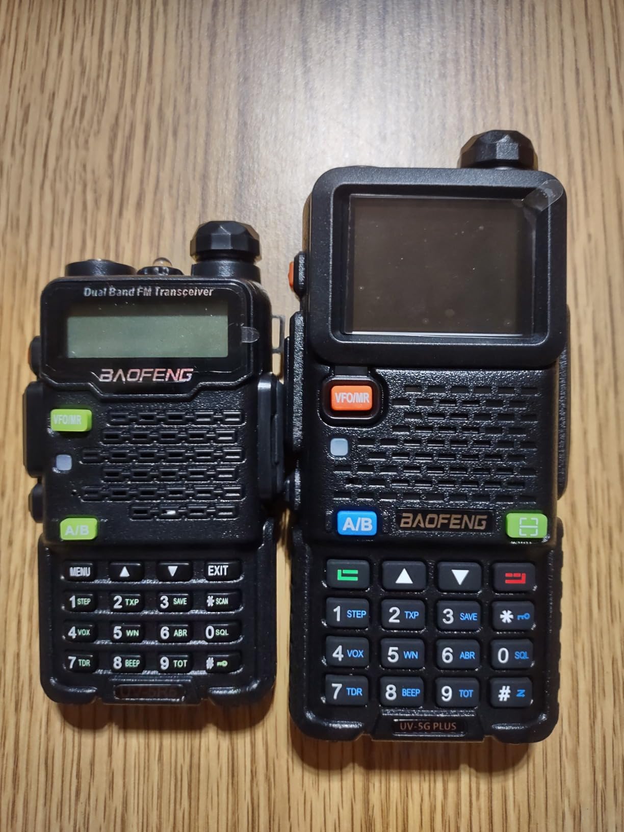 BAOFENG UV-5G Plus GMRS Handheld Radio, 999 CHs Chirp Compatible, 2 Pack | Long Range Repeater Capable, USB-C 2500mAh Rechargeable, for Camping Off-Road Trips, 15.5 in Antenna, Programming Cable customer photo 2