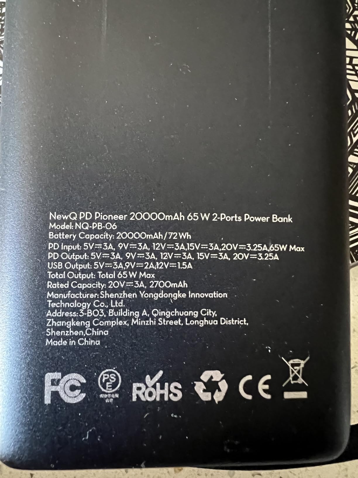 NEWQ 2-in-1 Steam Deck Battery Bank & Stand for Steam Deck/Steam Deck OLED, 20000mAh 65W PD3.0 Fast Charging Power Bank, Steam Deck Accessories, with Dual USB C Cables(Not Suitable for Case) NQ-SD-02 customer photo 2