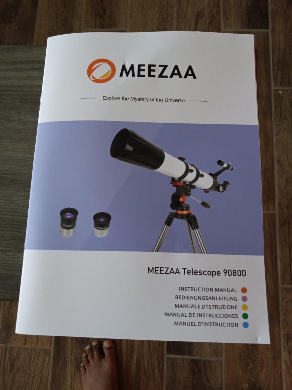 MEEZAA Telescope for Adults High Powered, 90mm Aperture 800mm Refractor customer photo 2