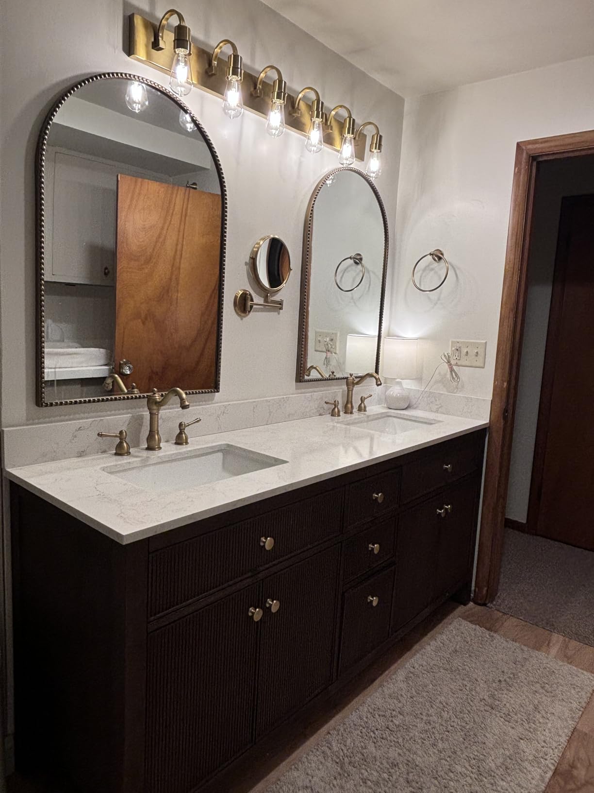 Vintage Gold Mirror 36