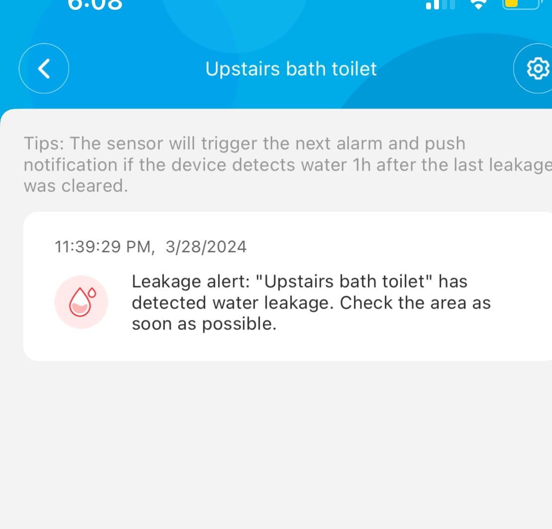 GoveeLife Smart Water Leak Detector 2 with 1968ft Ultra-Long Range, 3 Pack customer photo 1