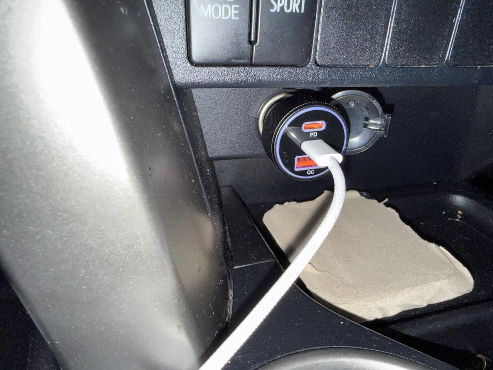 Car Charger USB C, 3 Port 67W Dual USB-C & USB-A Car Phone Charger Adapter | Fast Charging Cigarette Lighter Accessories, for iPhone 17/16/15/14/13/12/11 Pro Max, iPad, Galaxy S26/S25/S24, Pixel, Android customer photo 1