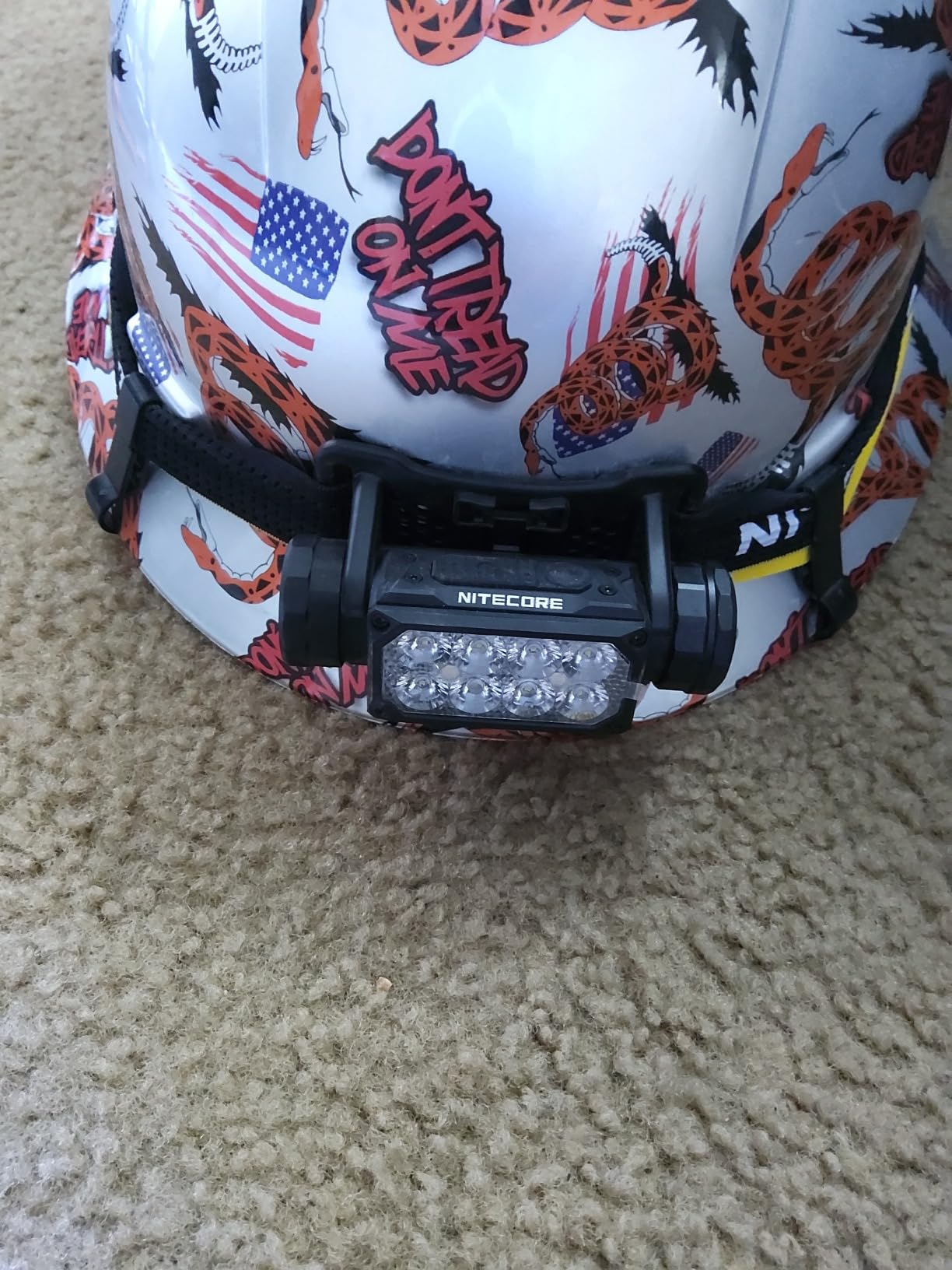Nitecore HC65 UHE Headlamp, 2000 Lumen Max Heavy Duty Metal, USB-C Rechargeable with White, Red, and Reading Lights for Camping, Hiking, Hunting, and Industrial Works (Black) customer photo 1