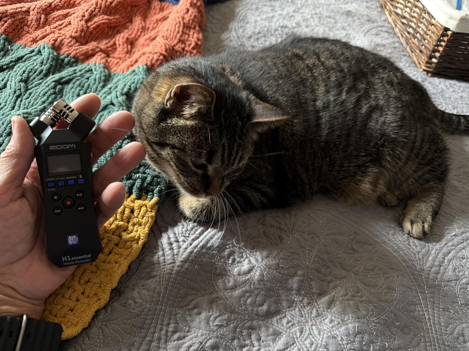 Zoom H1 Essential Recorder for Musicians, Podcasters & Content Creators customer photo 1