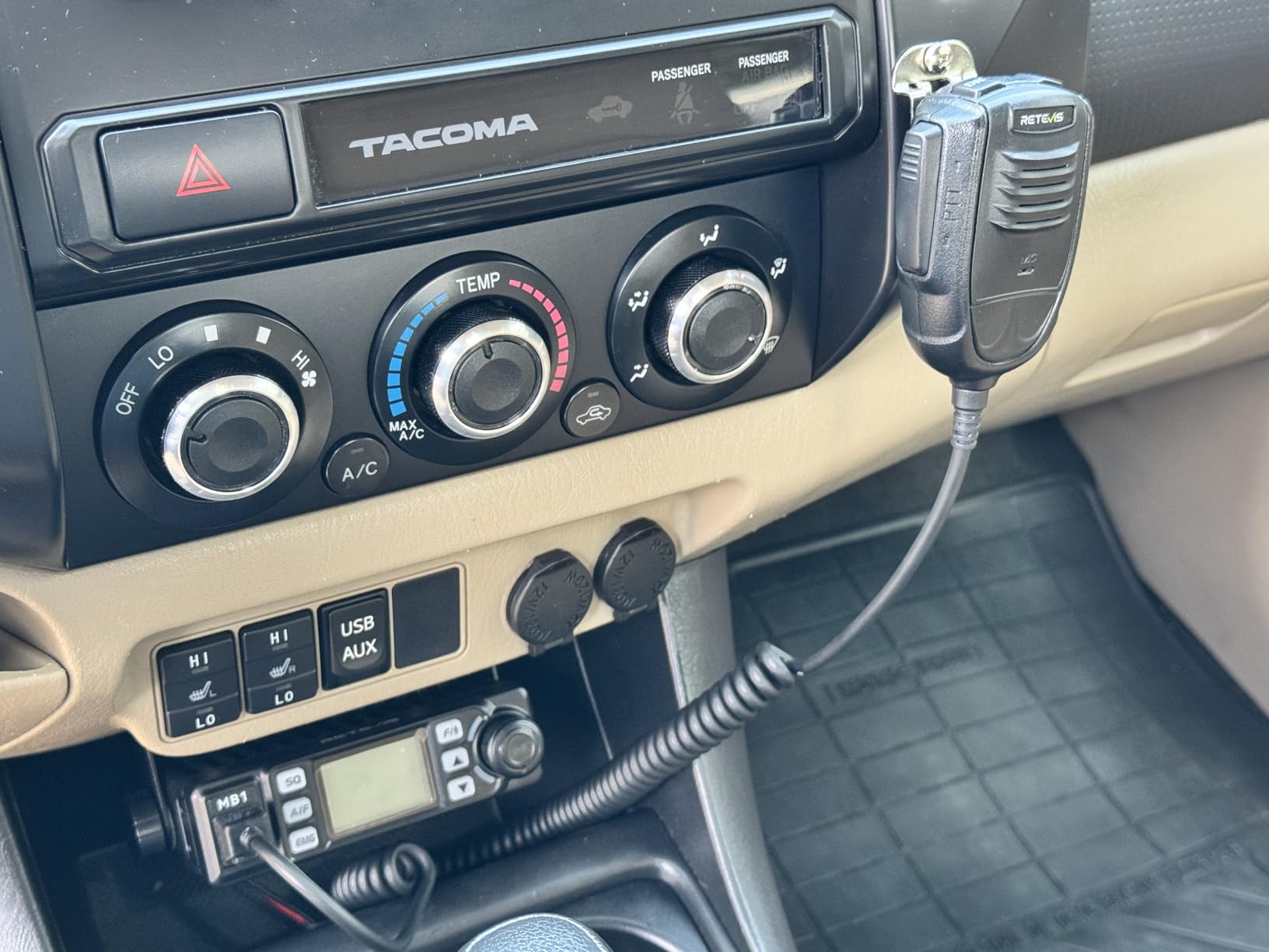 Retevis MB1 CB Radio Kit, AM/FM Mini CB Radio with Antenna for Truck customer photo 2