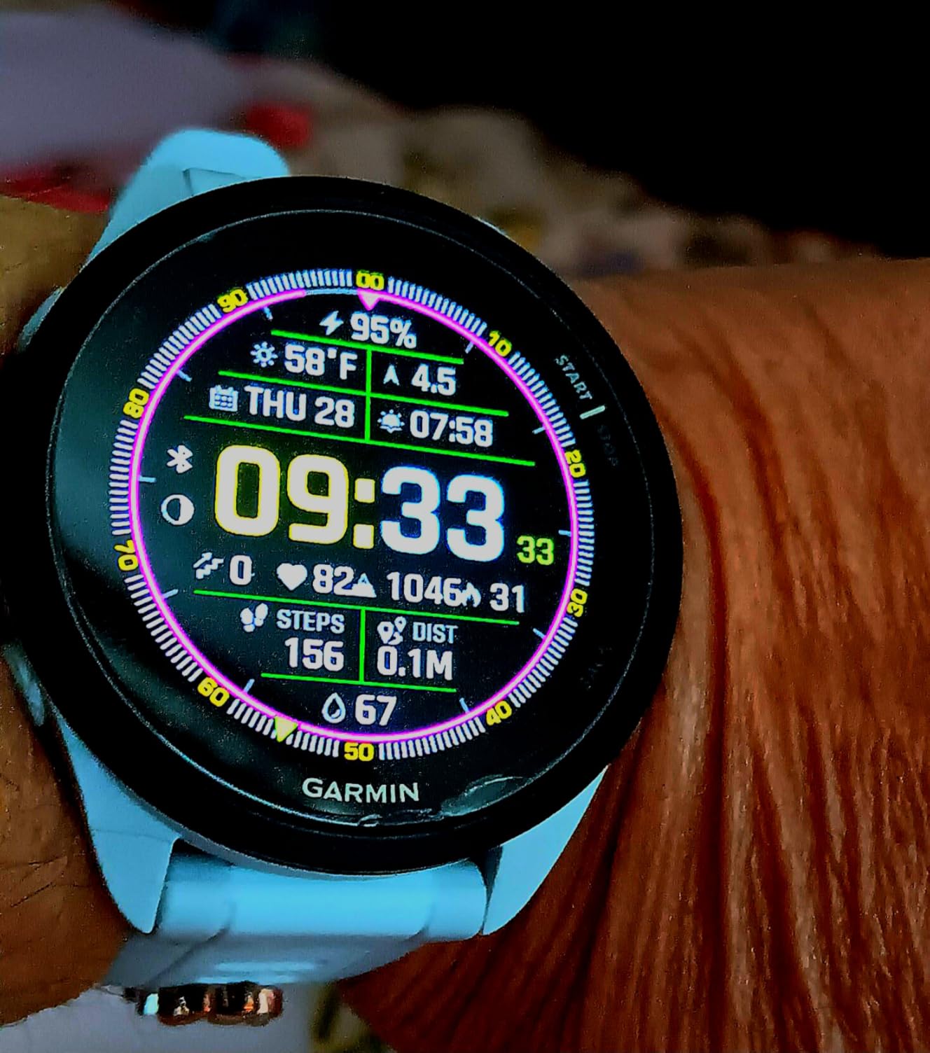 Garmin Forerunner® 165, Running Smartwatch, 43mm, Black customer photo 2
