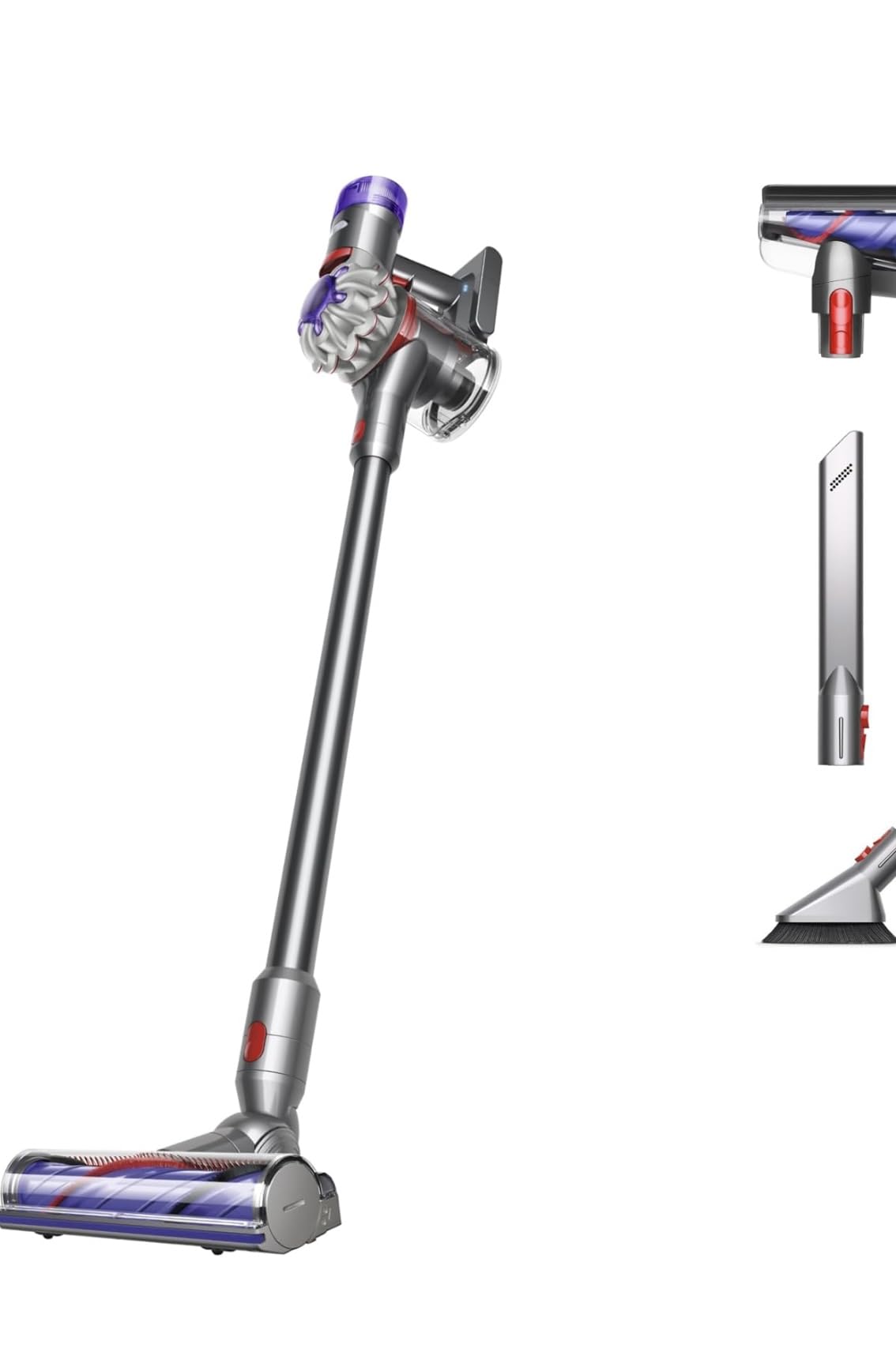 Dyson V8 Plus Cordless Vacuum, Cleans Hard Floors and Carpets, Detangles, Converts to Handheld, 115AW, 2 Power Modes, Up to 40 Minutes¹ customer photo 1