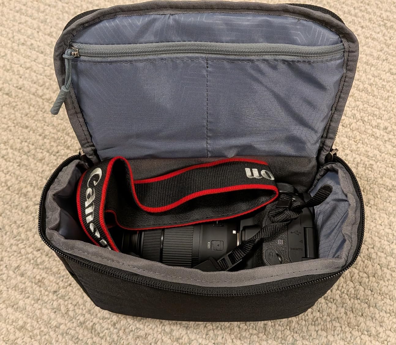 K&F CONCEPT Camera Sling Bag Small Crossbody Case customer photo 2