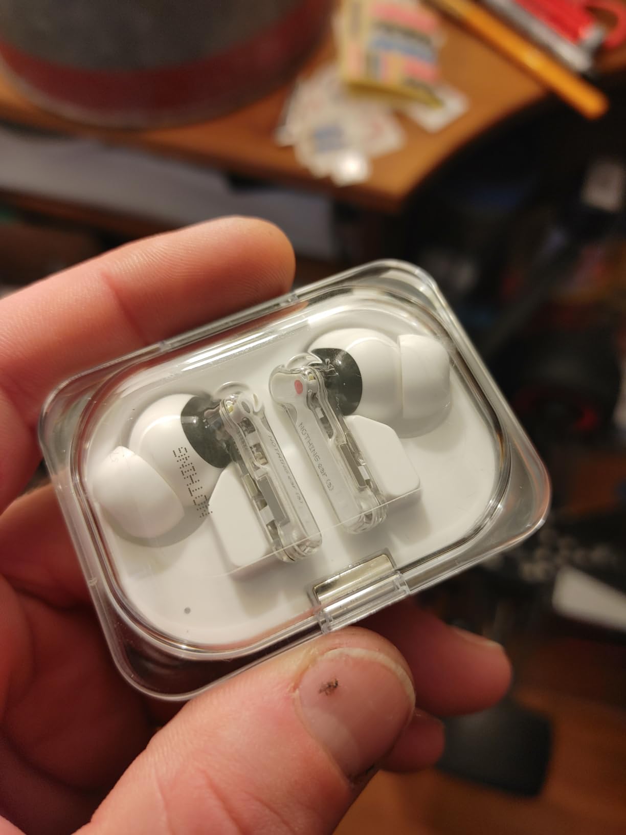 Nothing Ear (a) Wireless Earbuds, 45dB Hybrid Noise Cancelling Earbuds, Hi-Res Audio, Advanced Equaliser, Dual Connect, 6 Mics, 42.5H Playtime Ear Buds Wireless Bluetooth, White customer photo 2