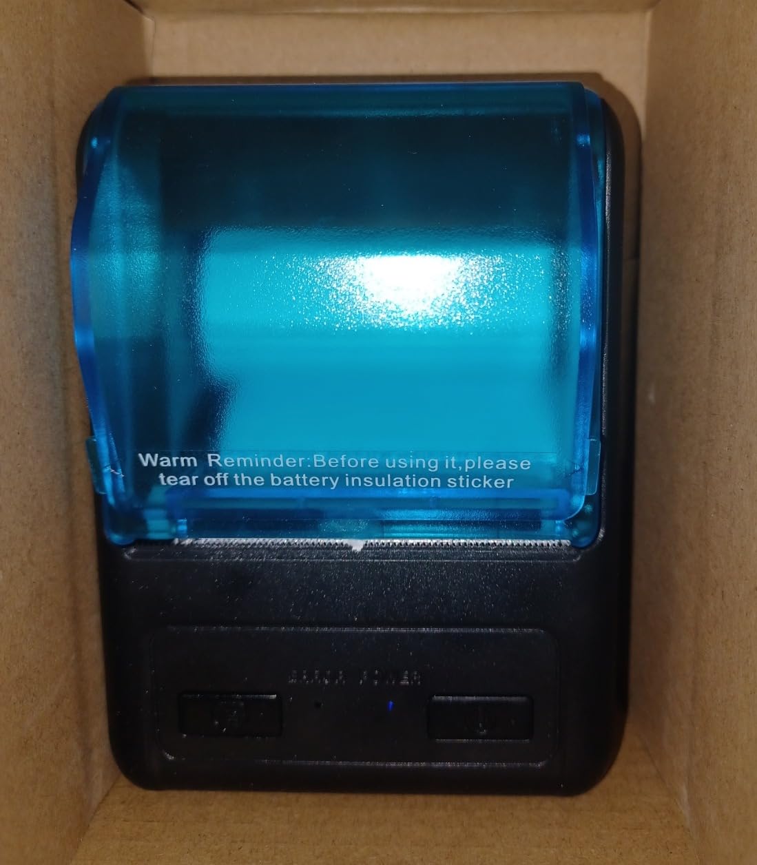 NOT for iphone/ipod/tablet/ipad/MAC,Bluetooth Receipt Printer, 58mm Mini Wireless POS Thermal Printer for Restaurant sales retail,portable pocket bill ticket receipt printer,only fit android/Windows customer photo 2