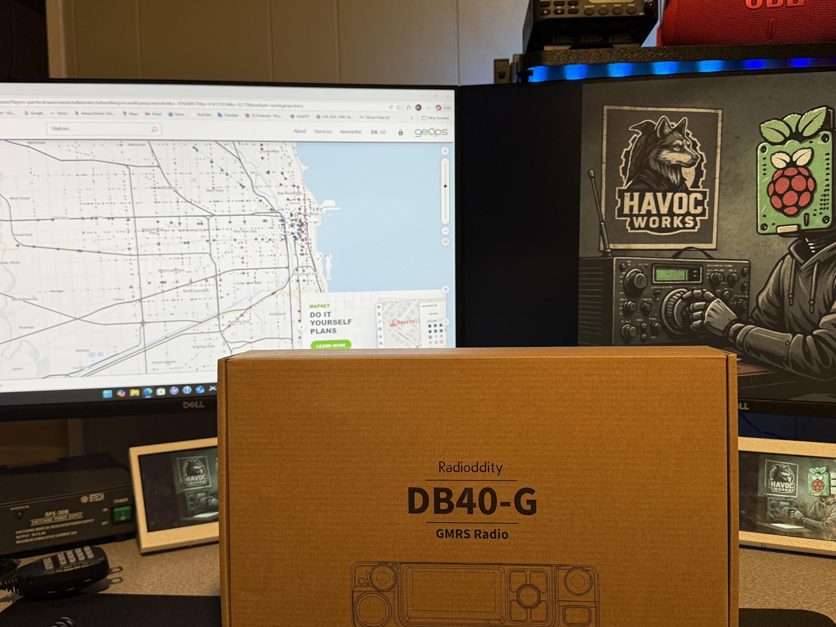 Radioddity DB40-G GMRS Mobile Radio 40W, Dual Display, 199 Channels | Long Range Repeater Capable, VOX, UHF Receiver, Intuitive Microphone for Off-Roading, Road Trips, Vehicle Use customer photo 1