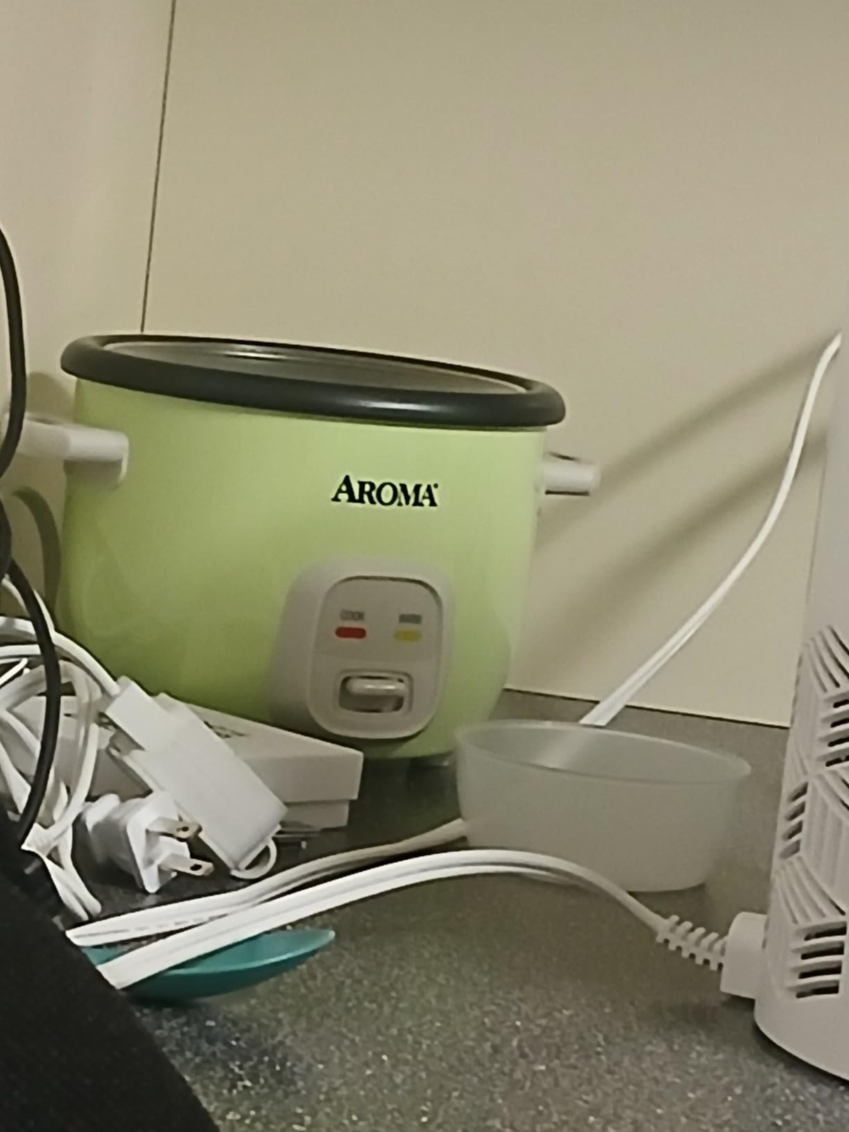 AROMA® Mini Rice Cooker, 2-Cup (Uncooked) / 4-Cup (Cooked), Grain Cooker, Soup Maker, Oatmeal Cooker, Auto Keep Warm, 1 Qt, Milk Tea, ARC-302NGMT customer photo 1