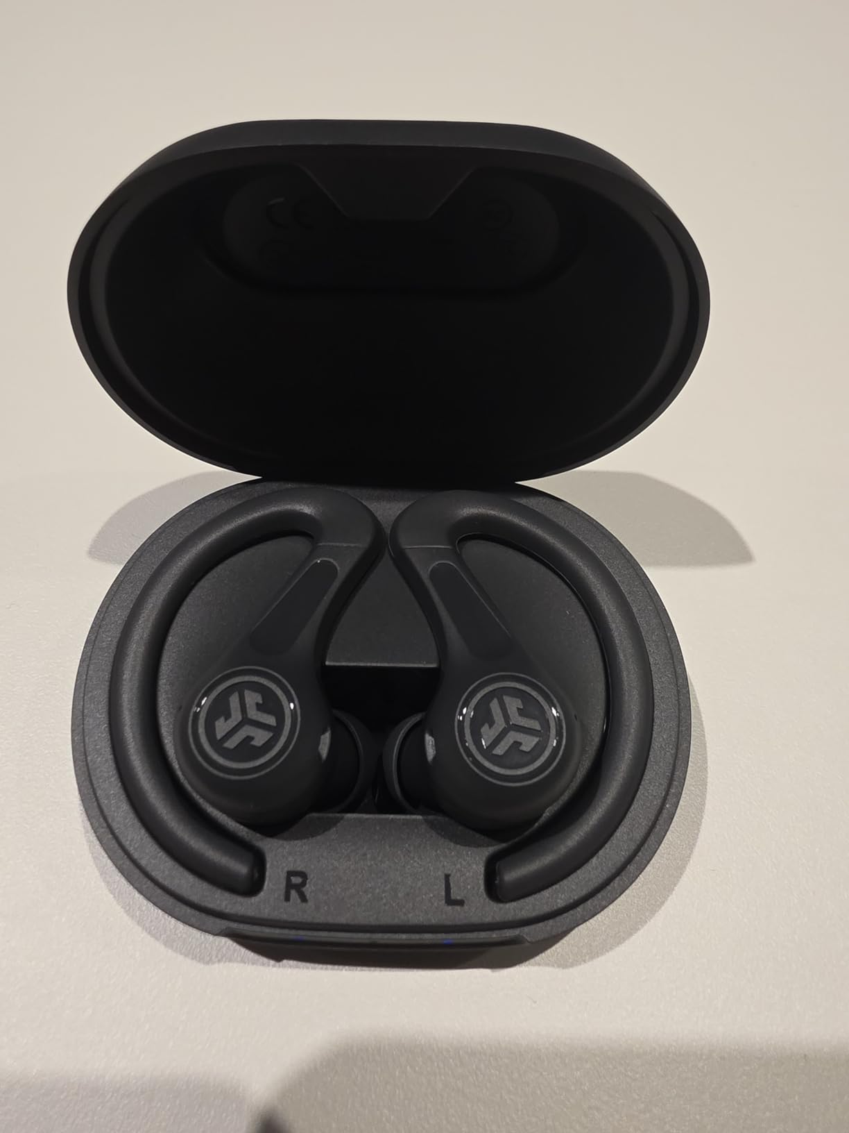 JLab JBuds Sport ANC 4 True Wireless Earbuds, Hybrid ANC, Bluetooth Multipoint, 2-Mic ENC Clear Calls, IP66 Sweatproof, Graphite customer photo 2