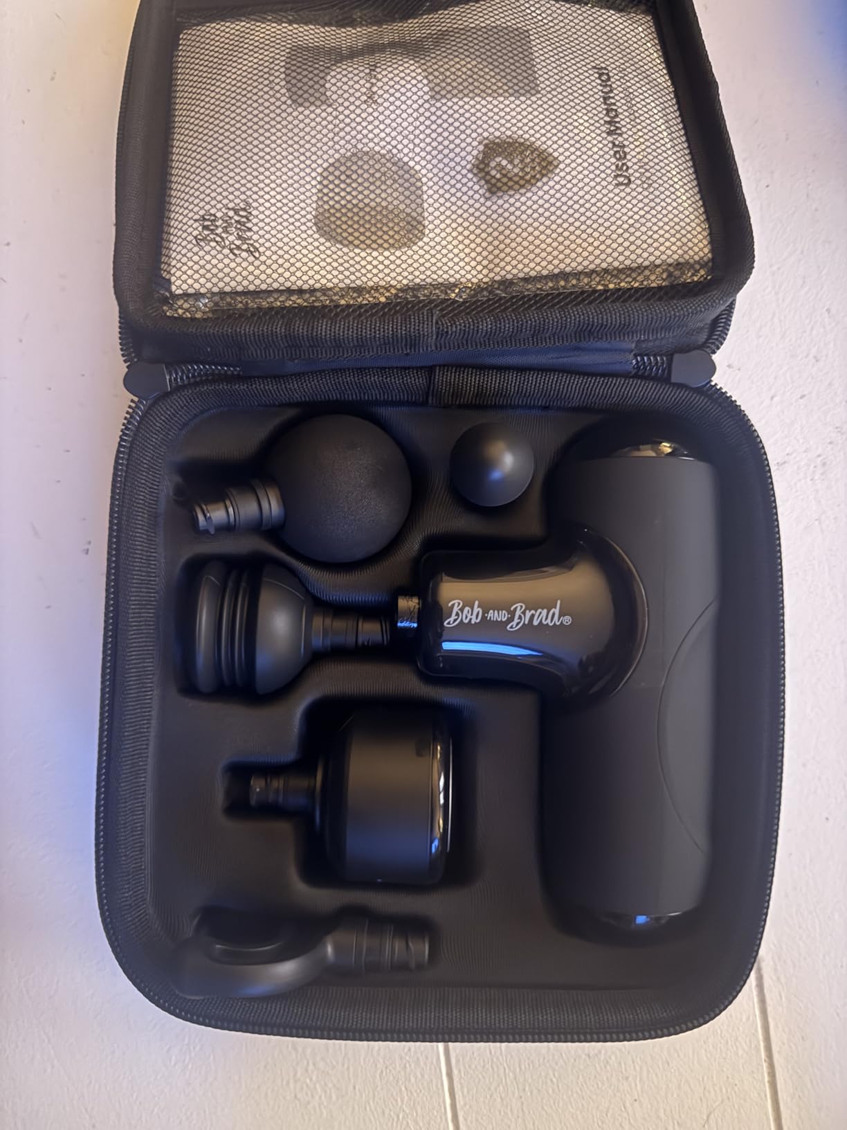 BOB AND BRAD Q2 Pro Mini Massage Gun with Heat and Cold, Pocket-Sized Deep Tissue Massager, Ultra Small & Quiet customer photo 1
