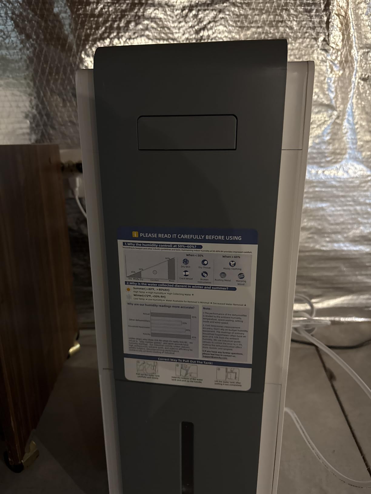 AEOCKY 5500 Sq.Ft Energy Star Most Efficient 2025 Dehumidifier Max 80Pint/D customer photo 1