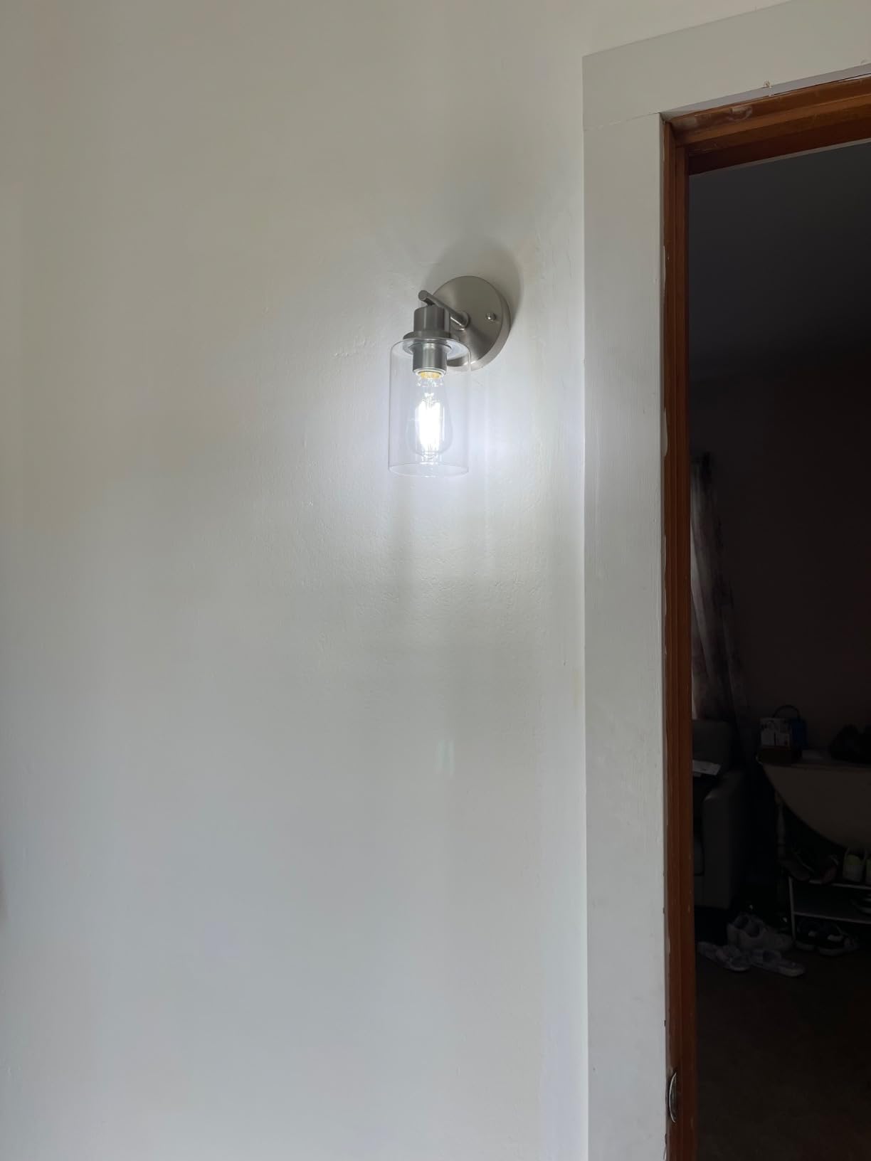 BUTHY Black Wall Sconce Light, Modern LED Wall Light Indoor Fixtures customer photo 1