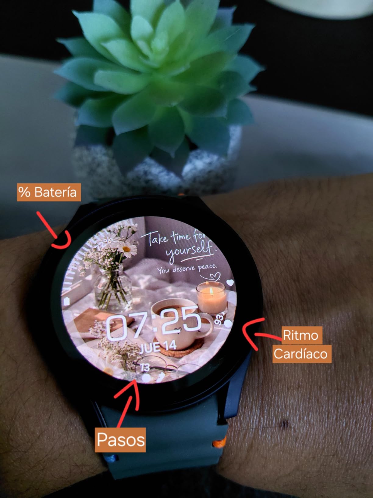 Samsung Galaxy Watch 7 44mm Bluetooth AI Smartwatch w/Energy Score, Wellness Tips, Heart Rate Tracking, Sleep Monitor, Fitness Tracker, 2024, Silver customer photo 1
